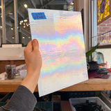 White Opaque Iridescent Wissmach (96 03 LUM) Sheet Glass Unknown 11.5x8.5in (WM-92175917)