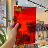 Orange Waterglass Oceanside Fusible 96 COE (171WF) Sheet Glass Colorado Glassworks OS-ORANGE-W (11x6in)