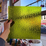 Pear/Lime Green Florentine Wissmach (WI 1146 FLOR) Sheet Glass Colorado Glassworks