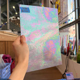 Mauve Iridescent Purple Wissmach Fusible 96 COE Sheet Glass Colorado Glassworks 12x8.5in (WM-75500333)