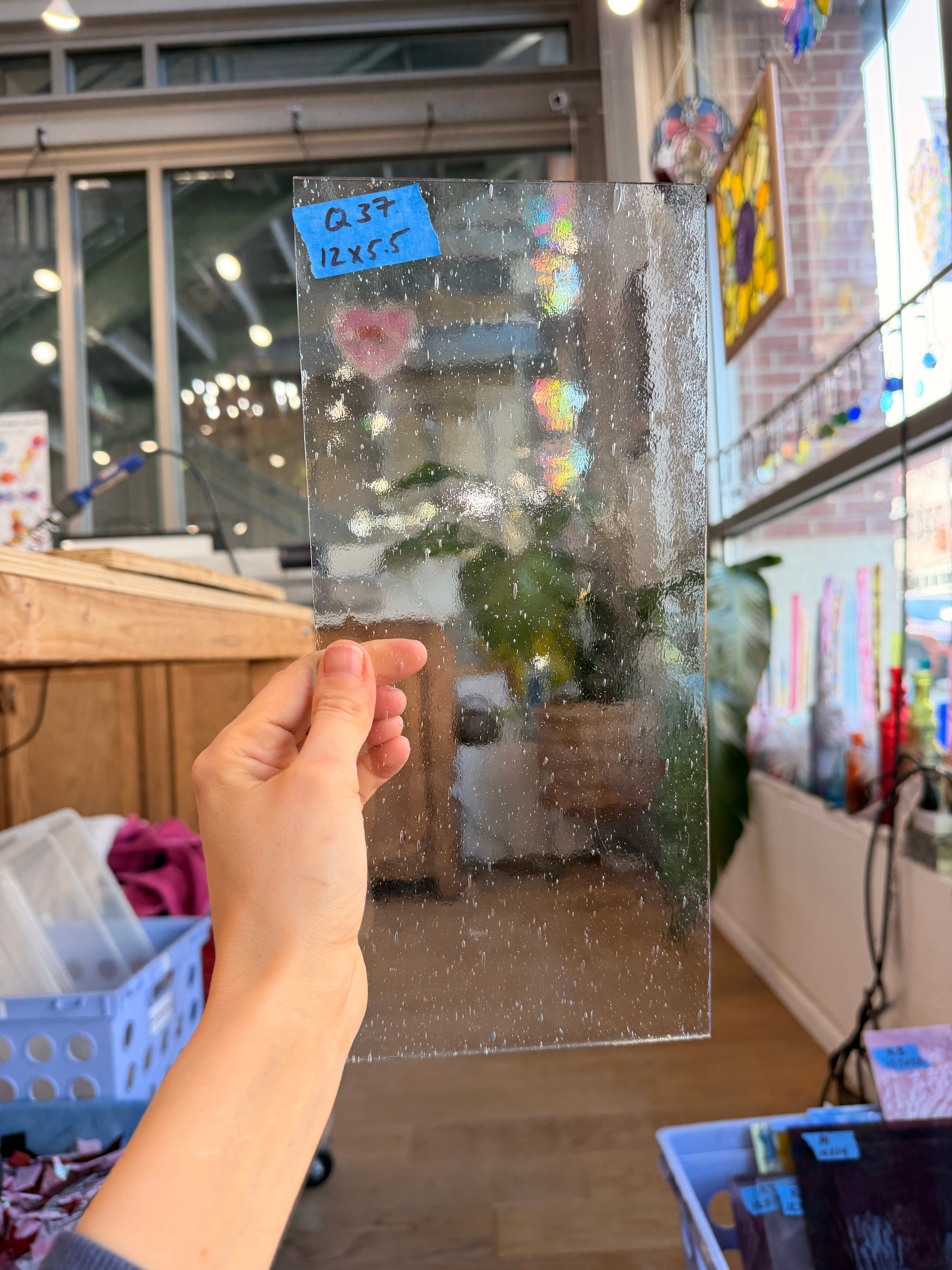 Clear Import Seedy Sheet Glass Colorado Glass Works