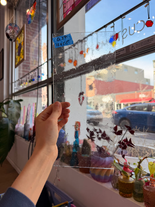 Clear Import Seedy Sheet Glass Colorado Glass Works