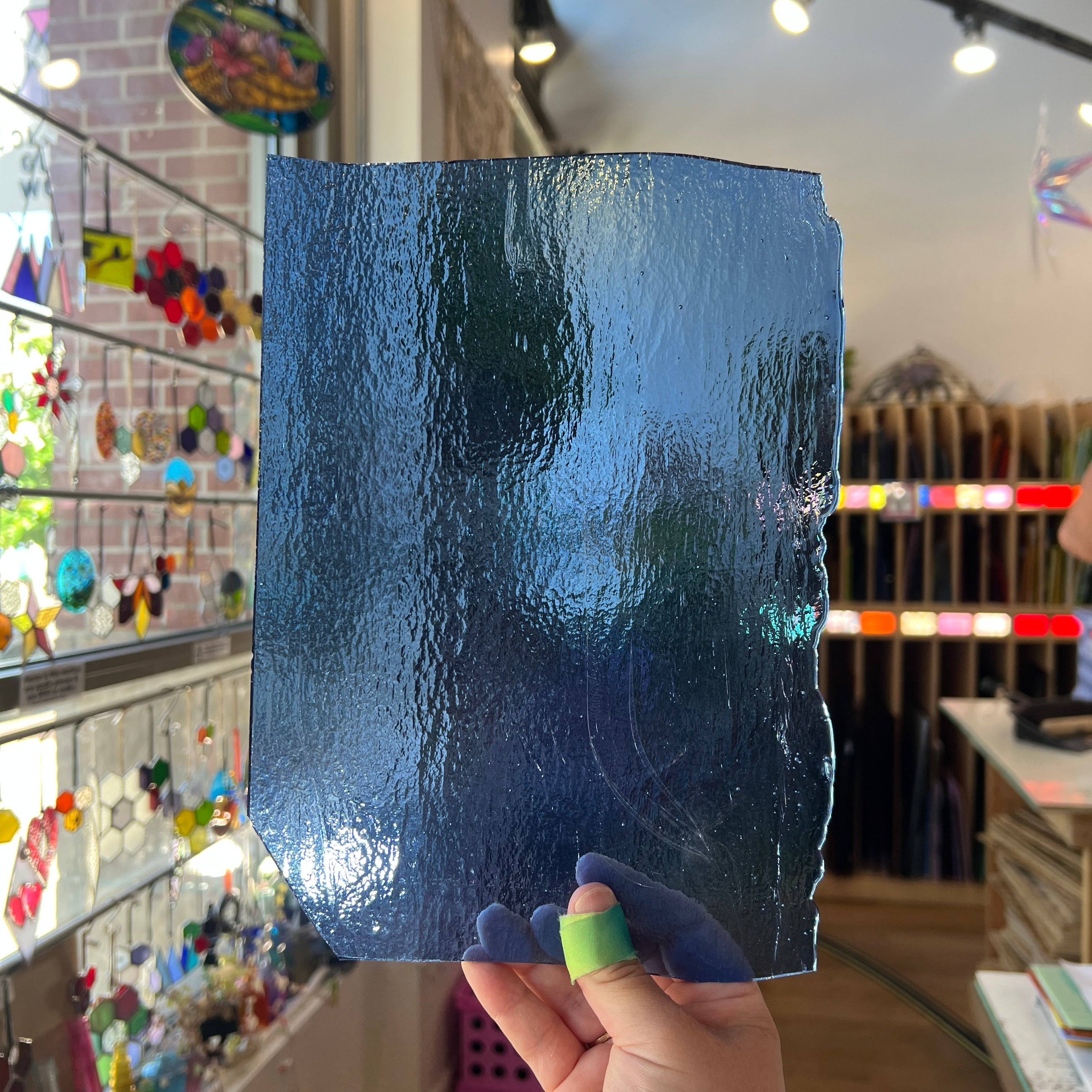 Light Blue Skies - Patreon Vault Sheet Glass Colorado Glassworks