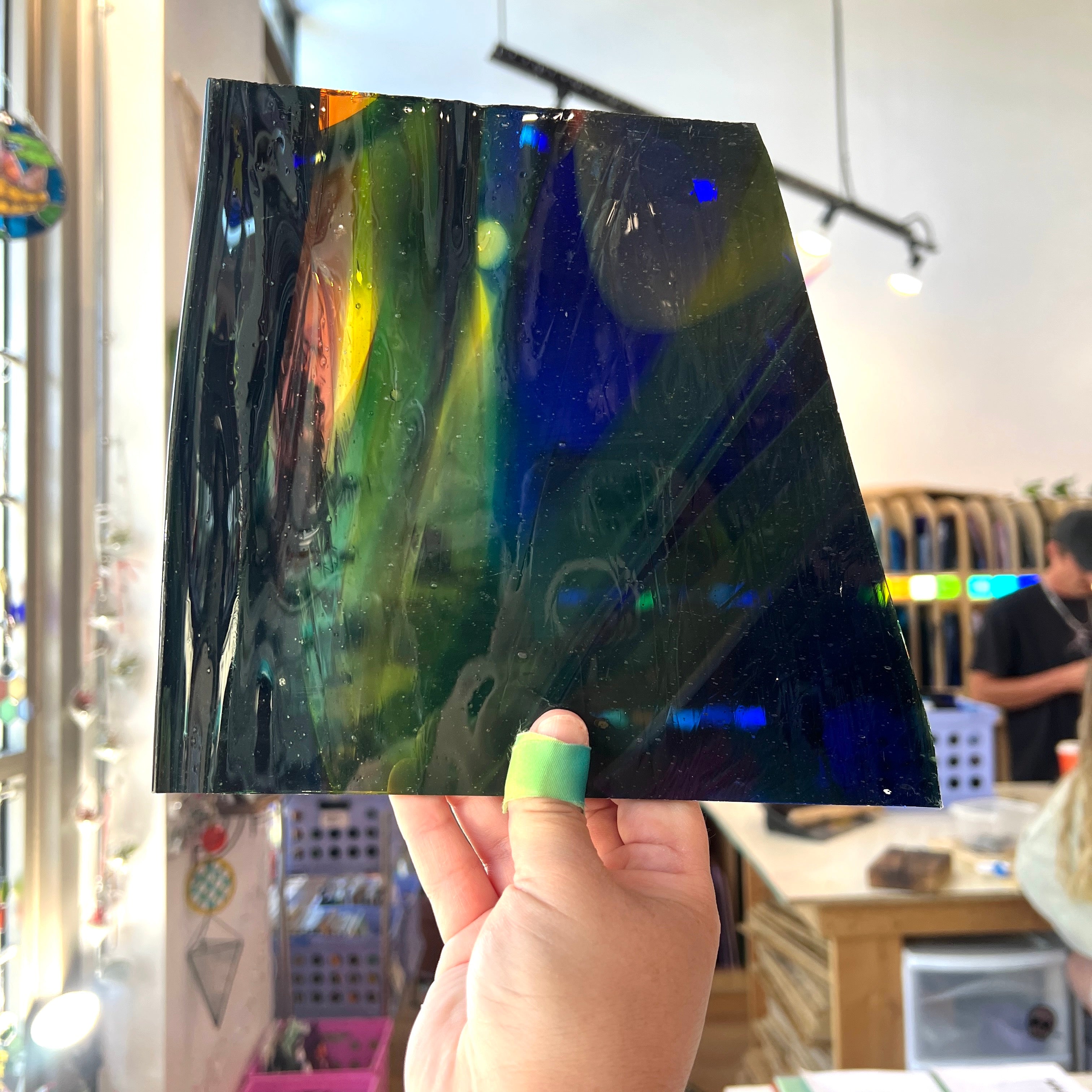 Just Keep Swimming - Patreon Vault Sheet Glass Colorado Glassworks