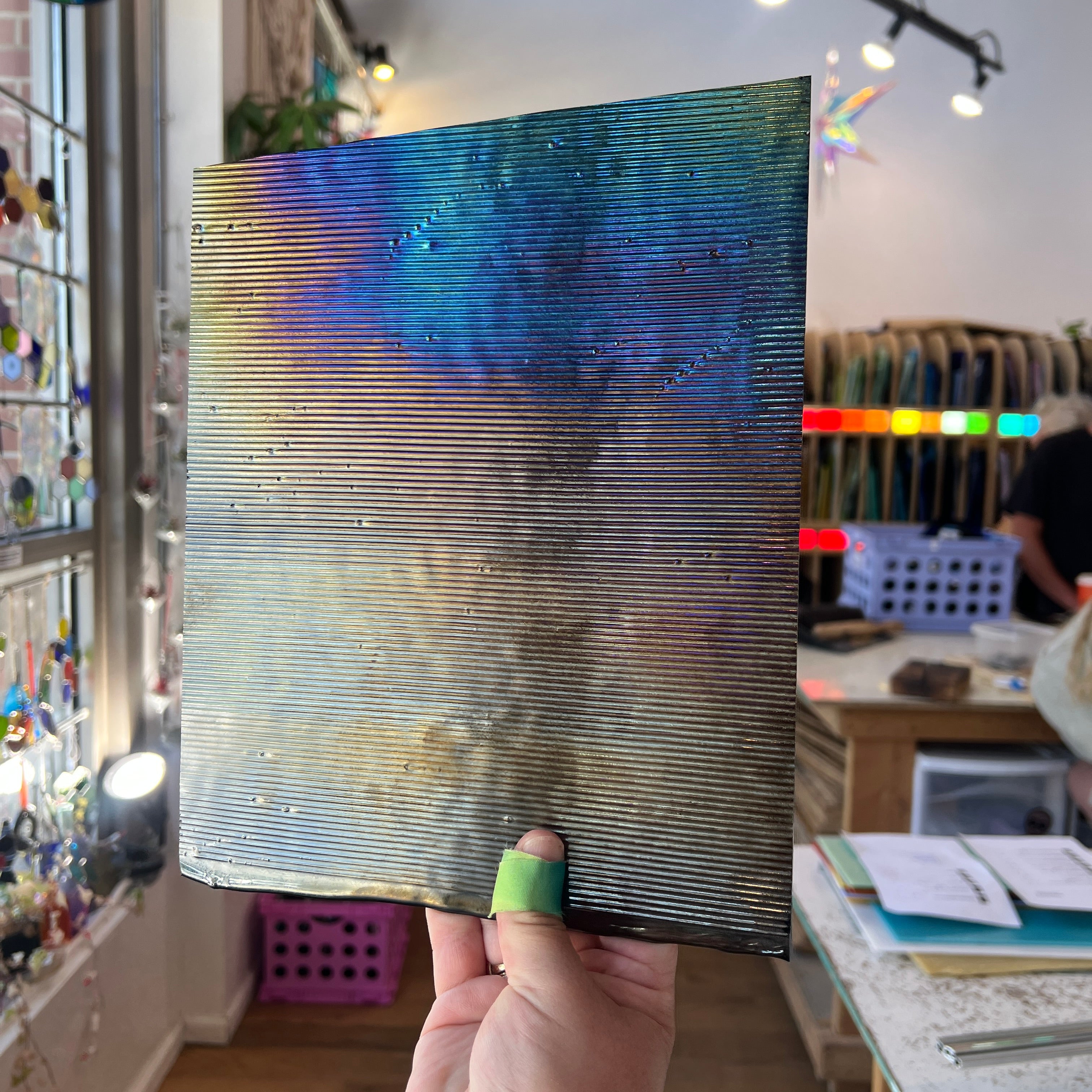 Smooth Criminal - Patreon Vault Sheet Glass Colorado Glassworks A