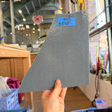 Dark Gray Bullseye Opaque Fusible 90 COE Sheet Glass Colorado Glassworks 9.5x5in (BE-46591021)