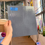 Dark Gray Bullseye Opaque Fusible 90 COE Sheet Glass Colorado Glassworks 10x9in (BE-44919853)