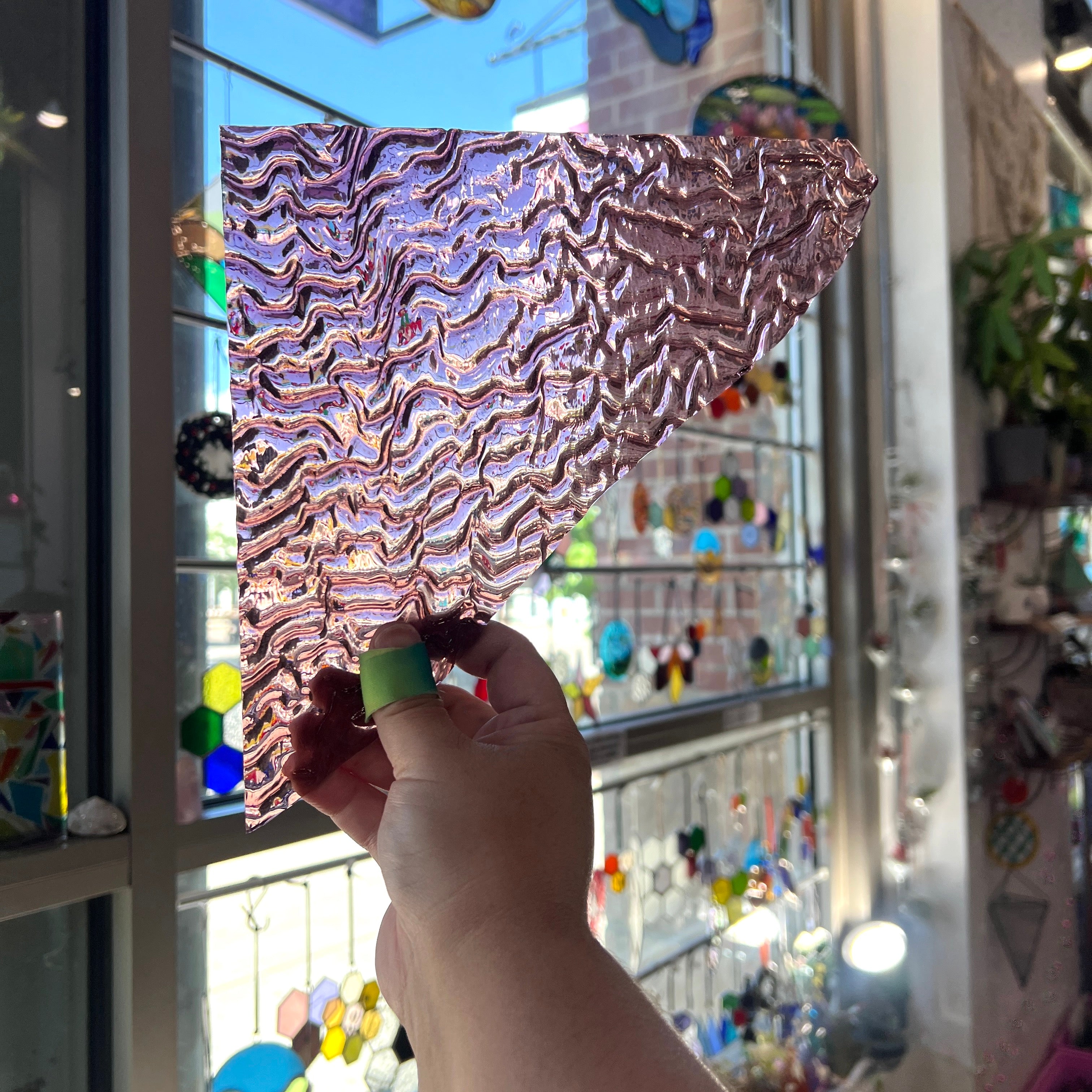 Frenchie's Curls - Patreon Vault Sheet Glass Colorado Glassworks