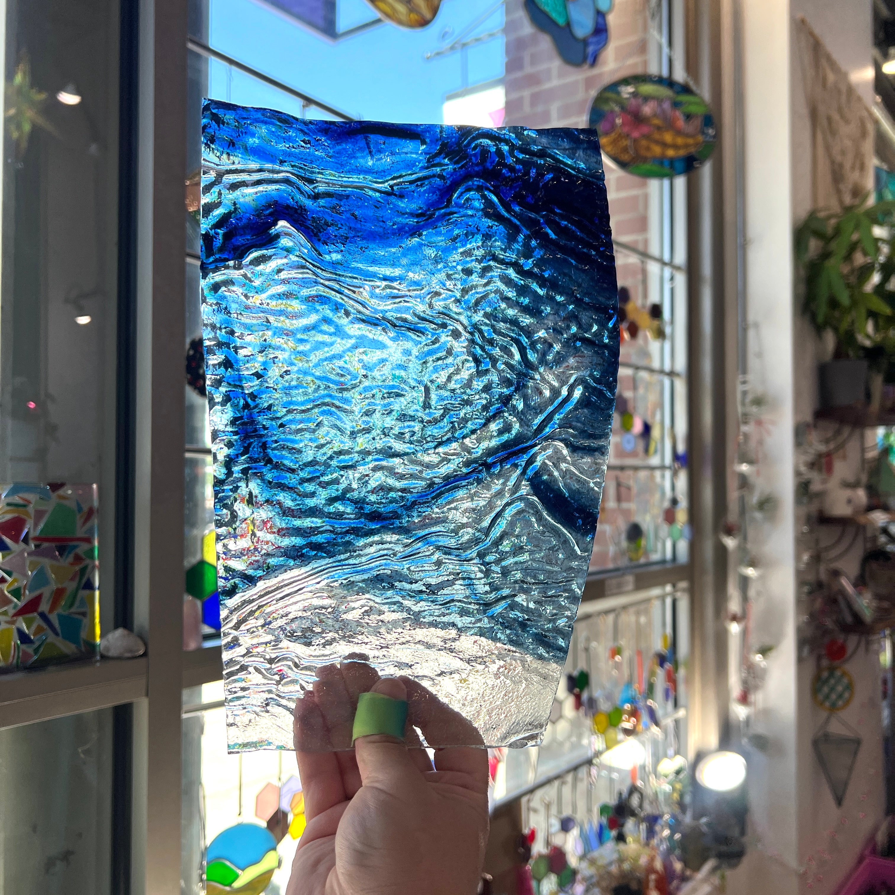 Big Swell - Patreon Vault Sheet Glass Colorado Glassworks