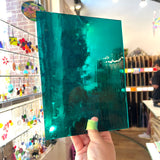 Turquoise Waters - Patreon Vault Sheet Glass Colorado Glassworks