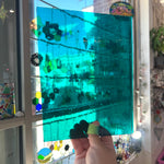 Turquoise Waters - Patreon Vault Sheet Glass Colorado Glassworks A