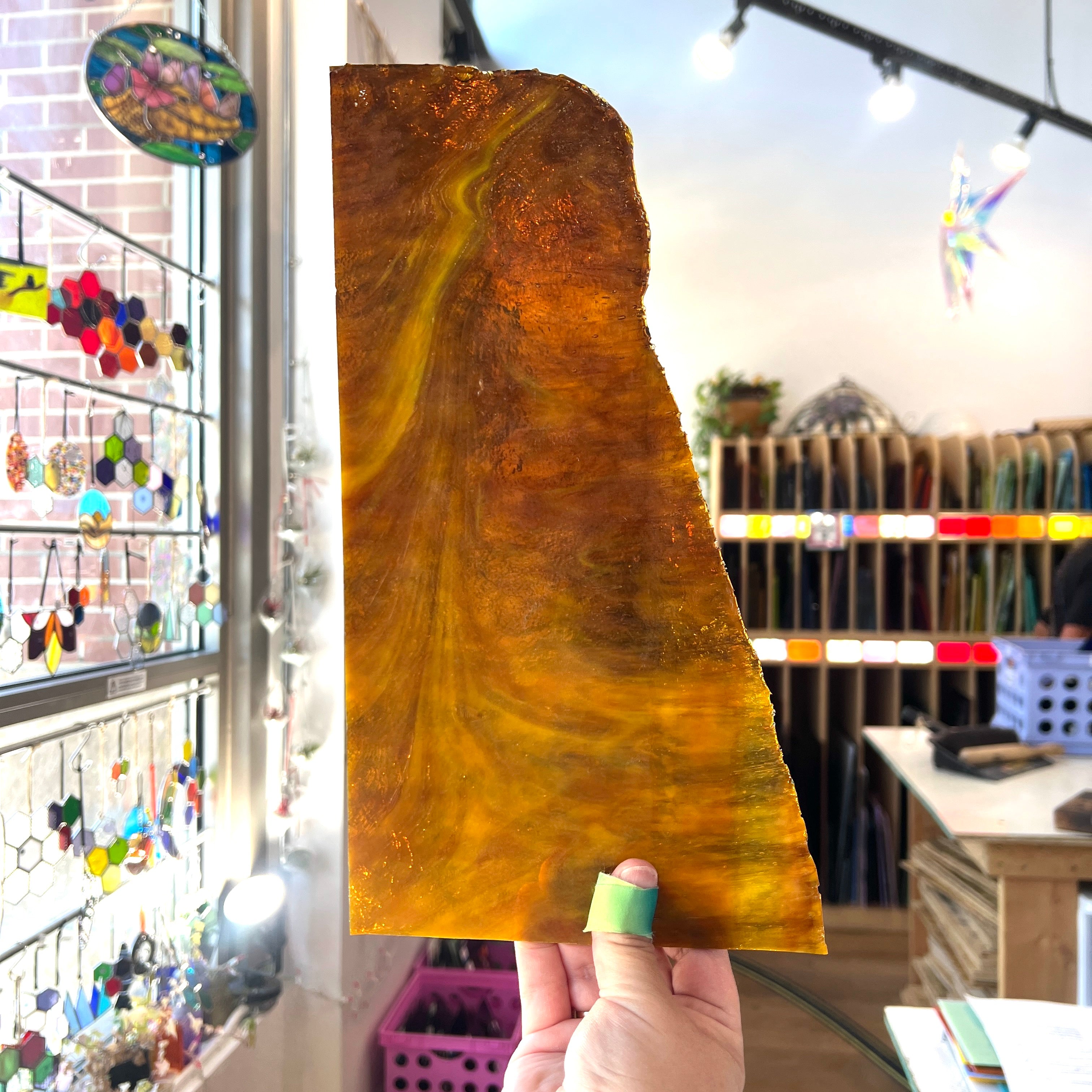 Butterscotch Candy - Patreon Vault Sheet Glass Colorado Glassworks
