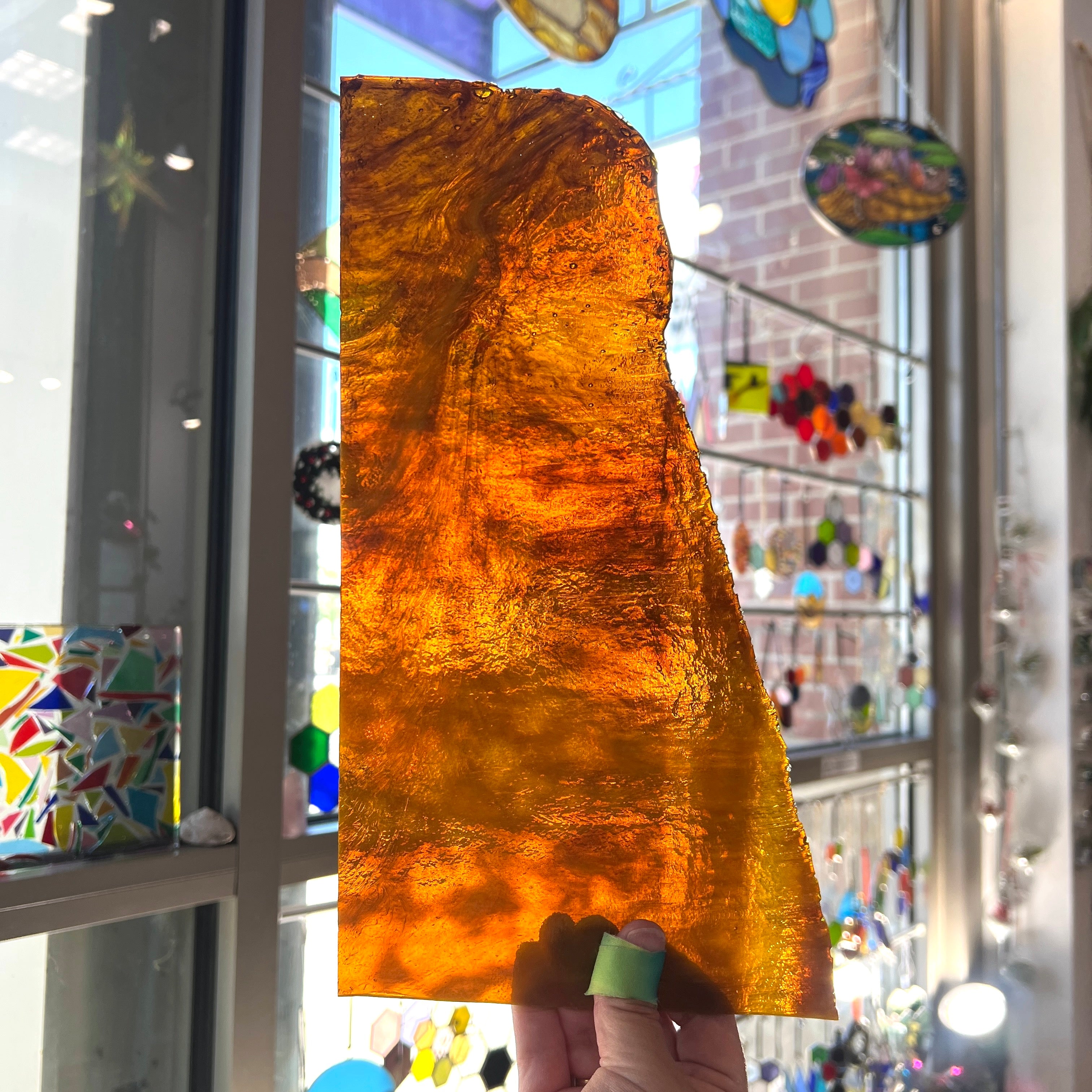 Butterscotch Candy - Patreon Vault Sheet Glass Colorado Glassworks