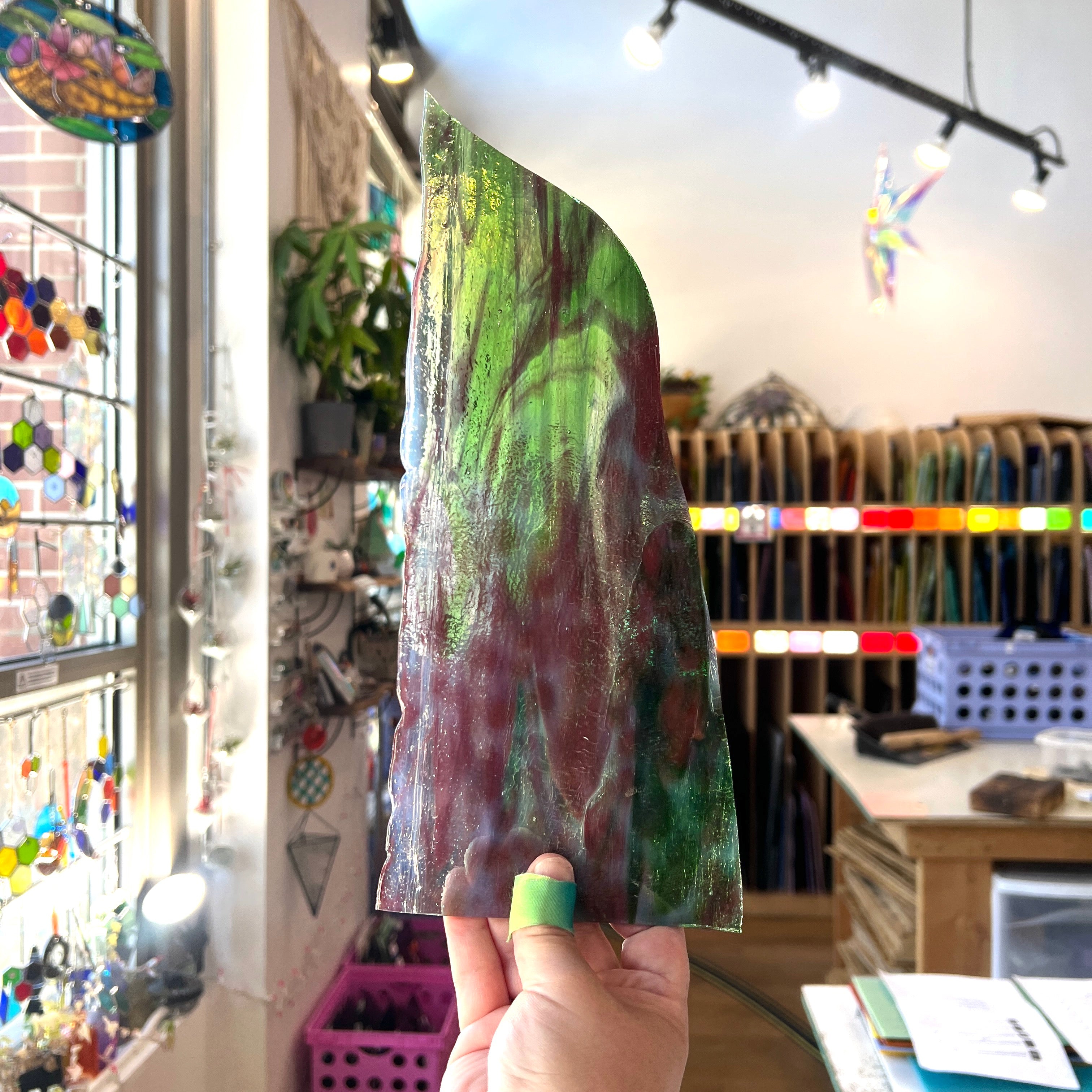 Donatello - Patreon Vault Sheet Glass Colorado Glassworks