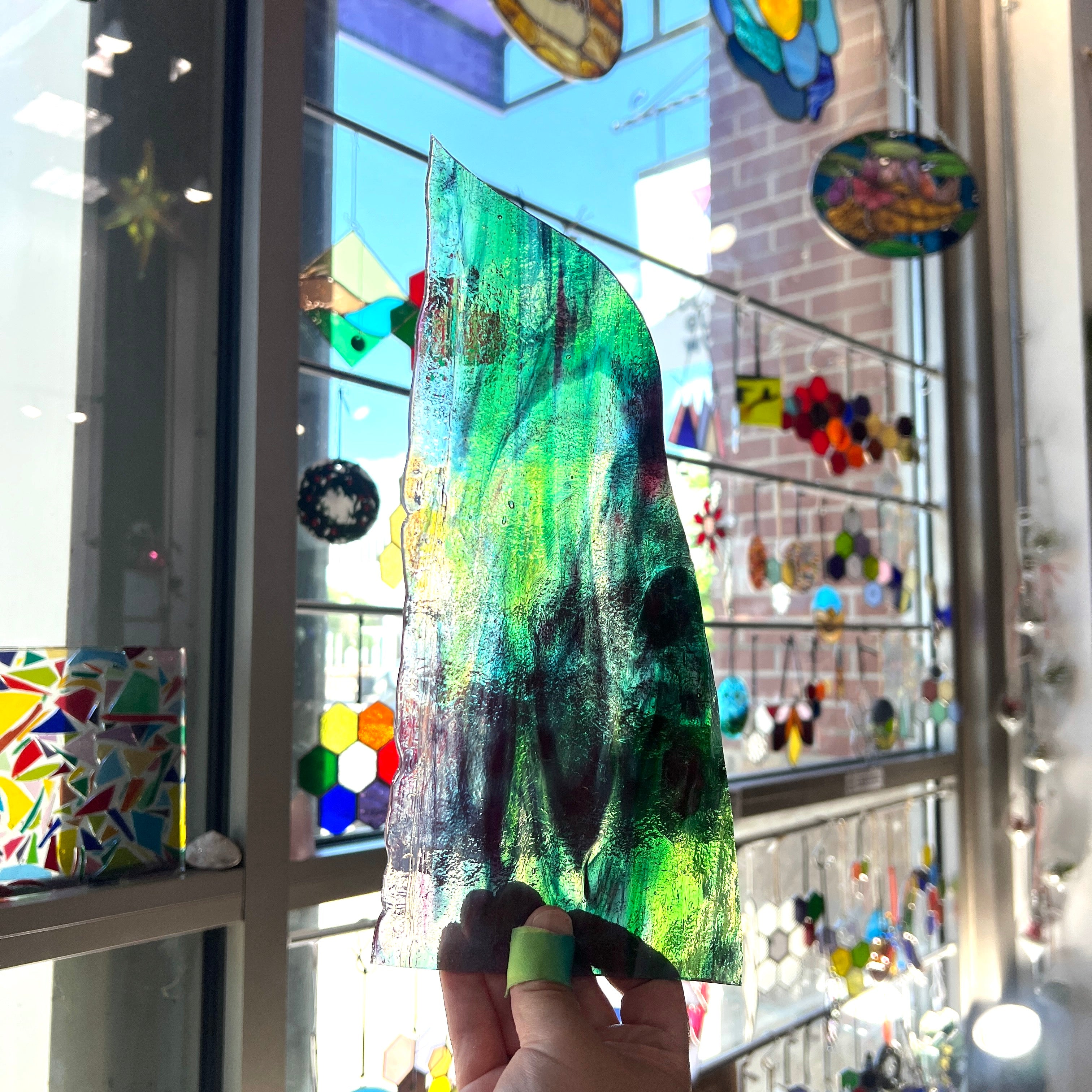 Donatello - Patreon Vault Sheet Glass Colorado Glassworks