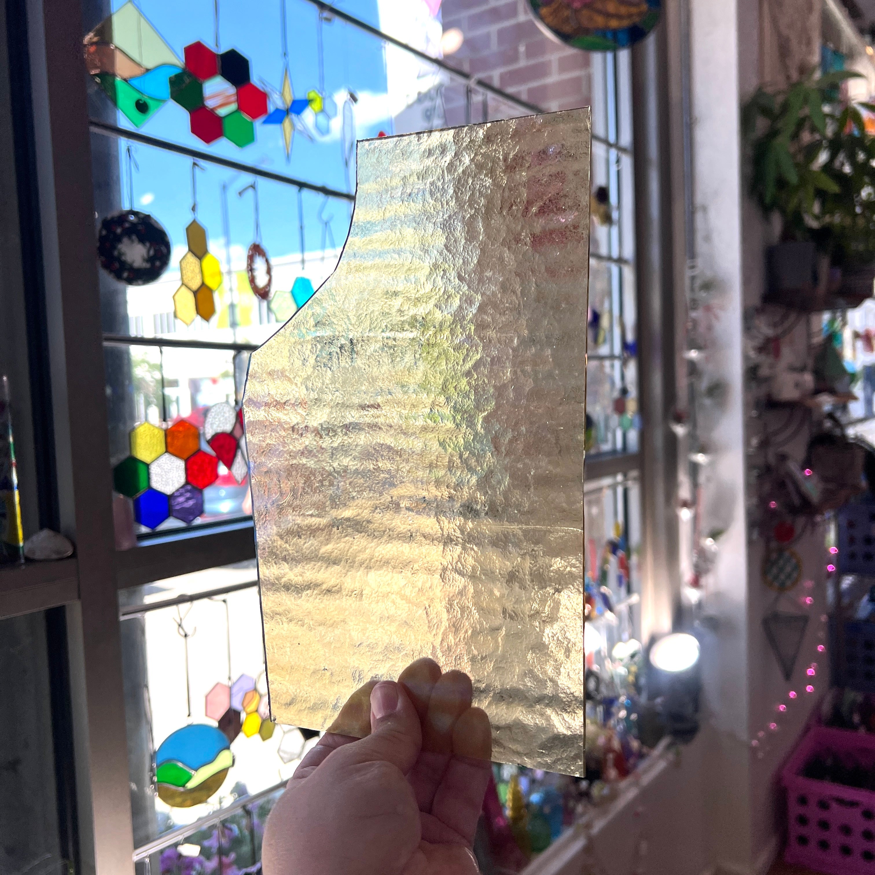 Honey of The Desert - Patreon Vault Sheet Glass Colorado Glassworks