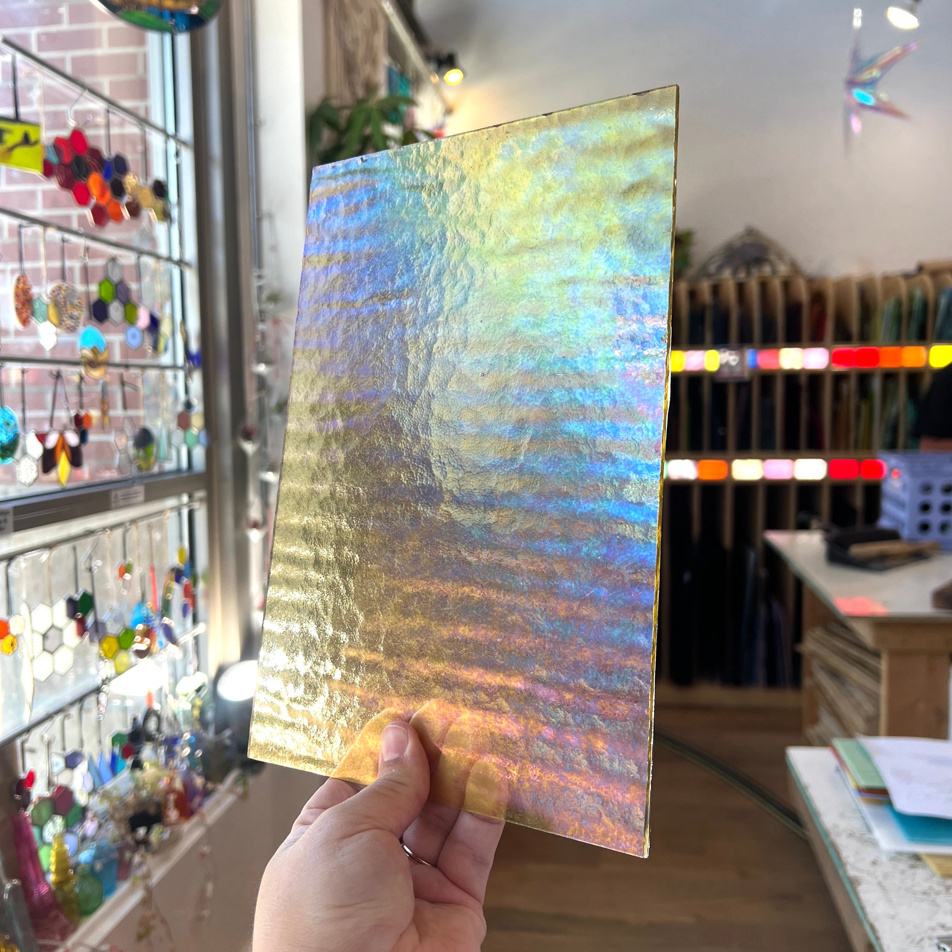 Rustic Honey - Patreon Vault Sheet Glass Colorado Glassworks