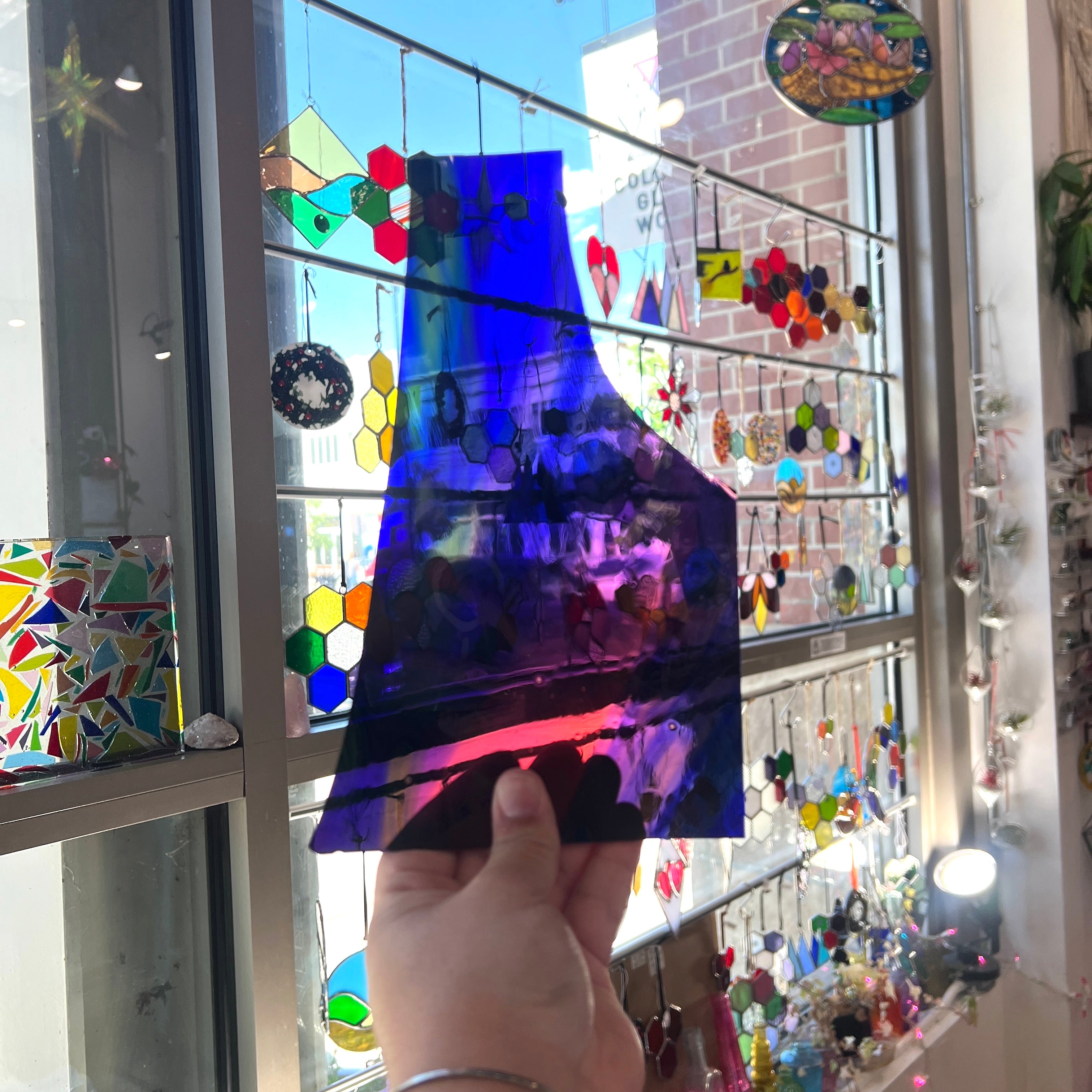 Aurora Nebula - Patreon Vault Sheet Glass Colorado Glassworks