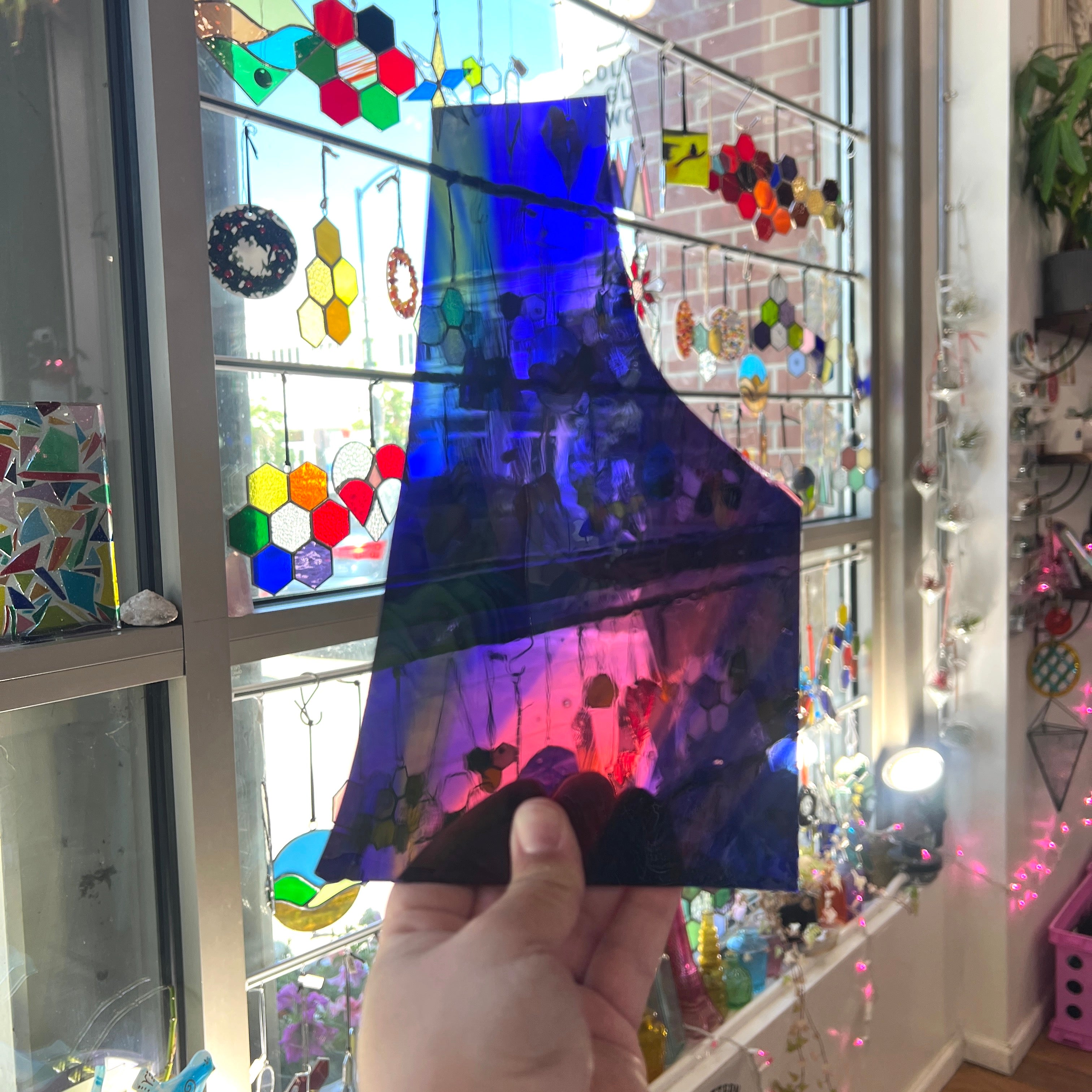 Aurora Nebula - Patreon Vault Sheet Glass Colorado Glassworks