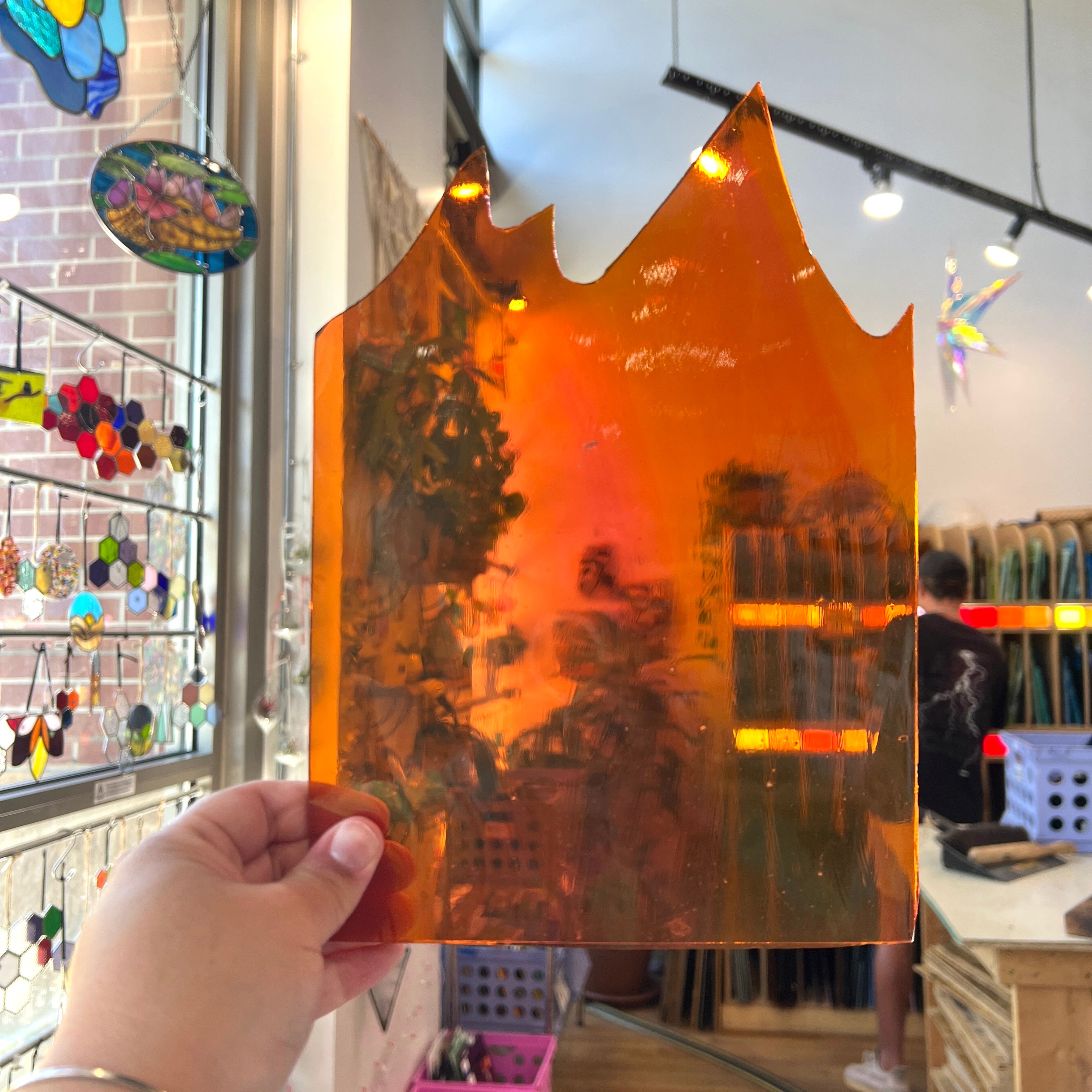 Orange Blossom - Patreon Vault Sheet Glass Colorado Glassworks