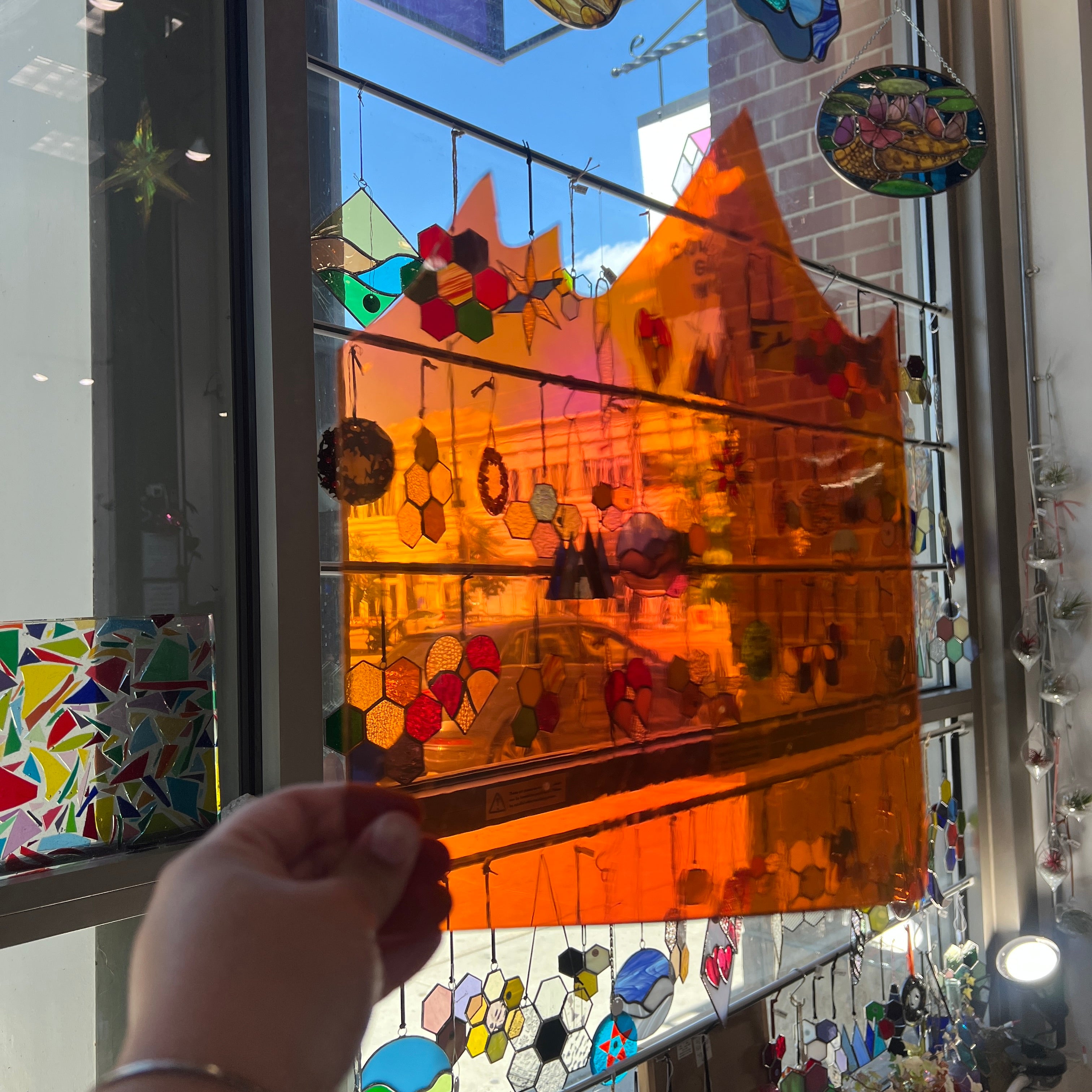 Orange Blossom - Patreon Vault Sheet Glass Colorado Glassworks