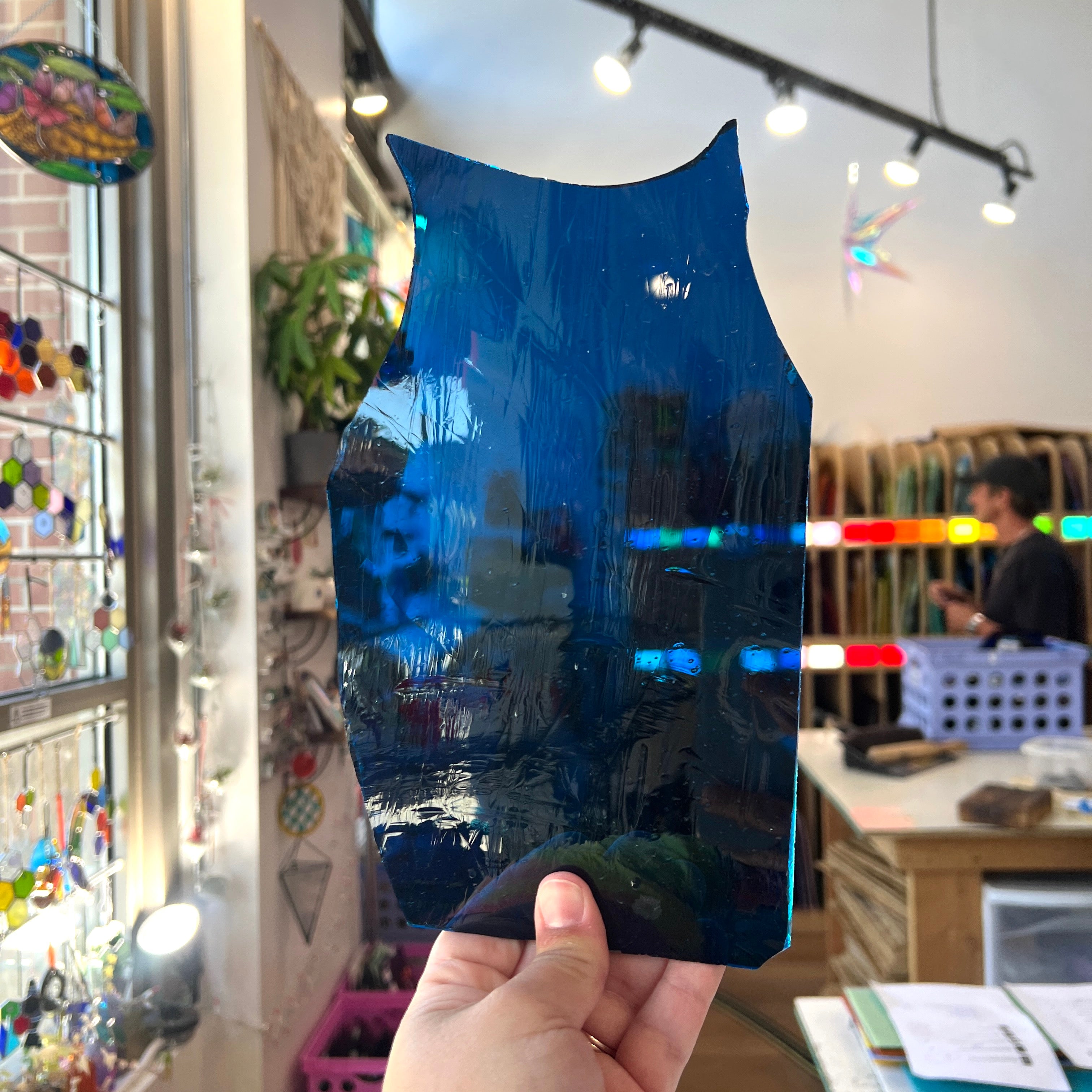 Blue Raspberry Blitz - Patreon Vault Sheet Glass Colorado Glassworks