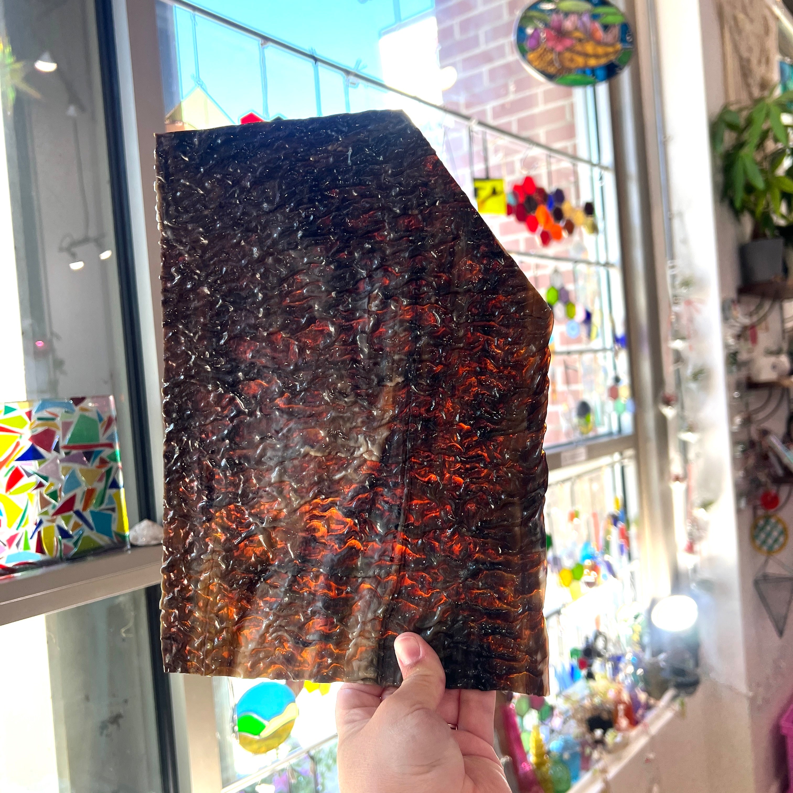 Homestead Wood - Patreon Vault Sheet Glass Colorado Glassworks
