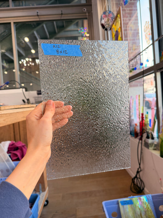 Clear Textured Spectrum Sheet Glass Colorado Glassworks