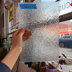 Clear Textured Spectrum Sheet Glass Colorado Glassworks 12x8in (SP-67898157) *Icicle