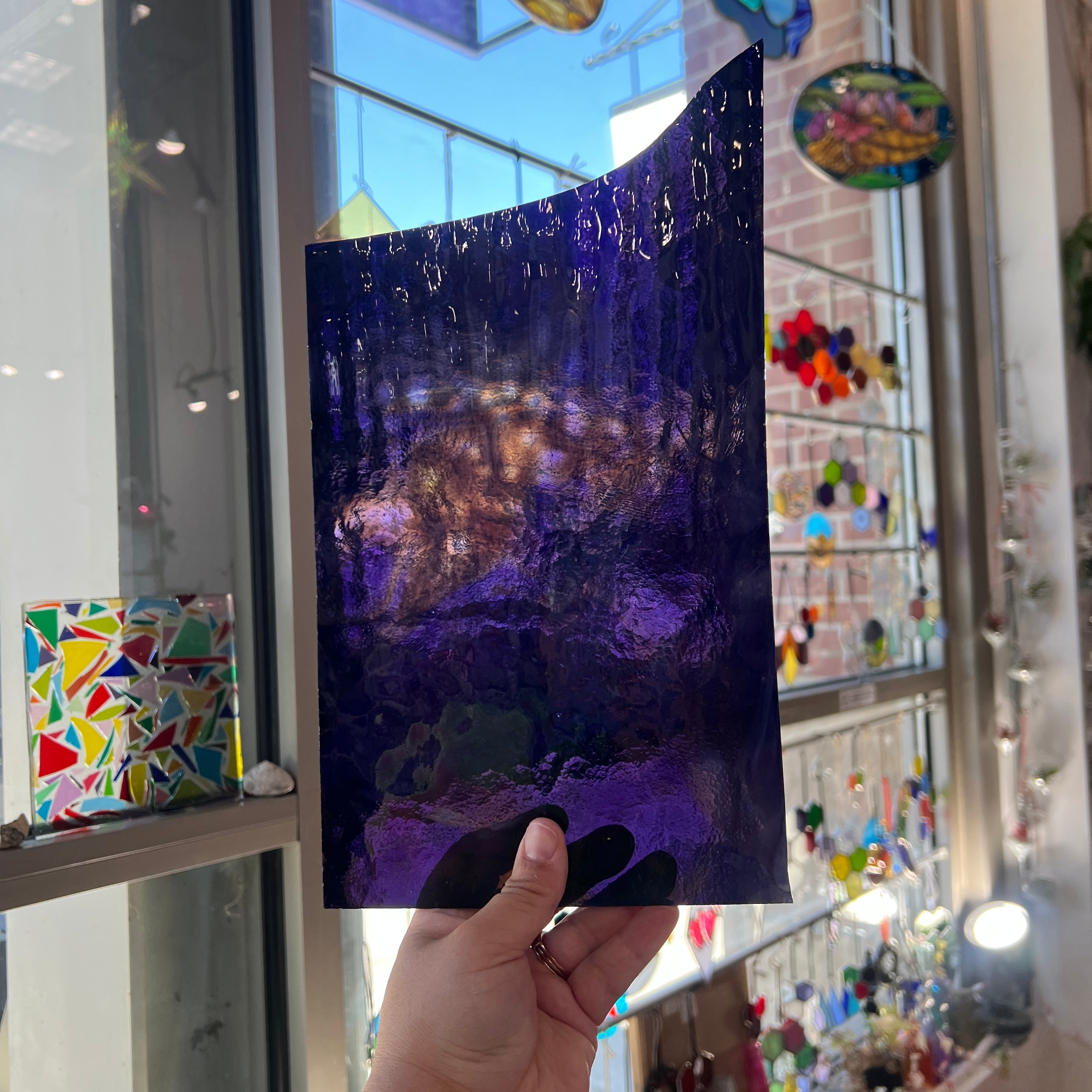 The Ghost in My Closet - Patreon Vault Sheet Glass Colorado Glassworks