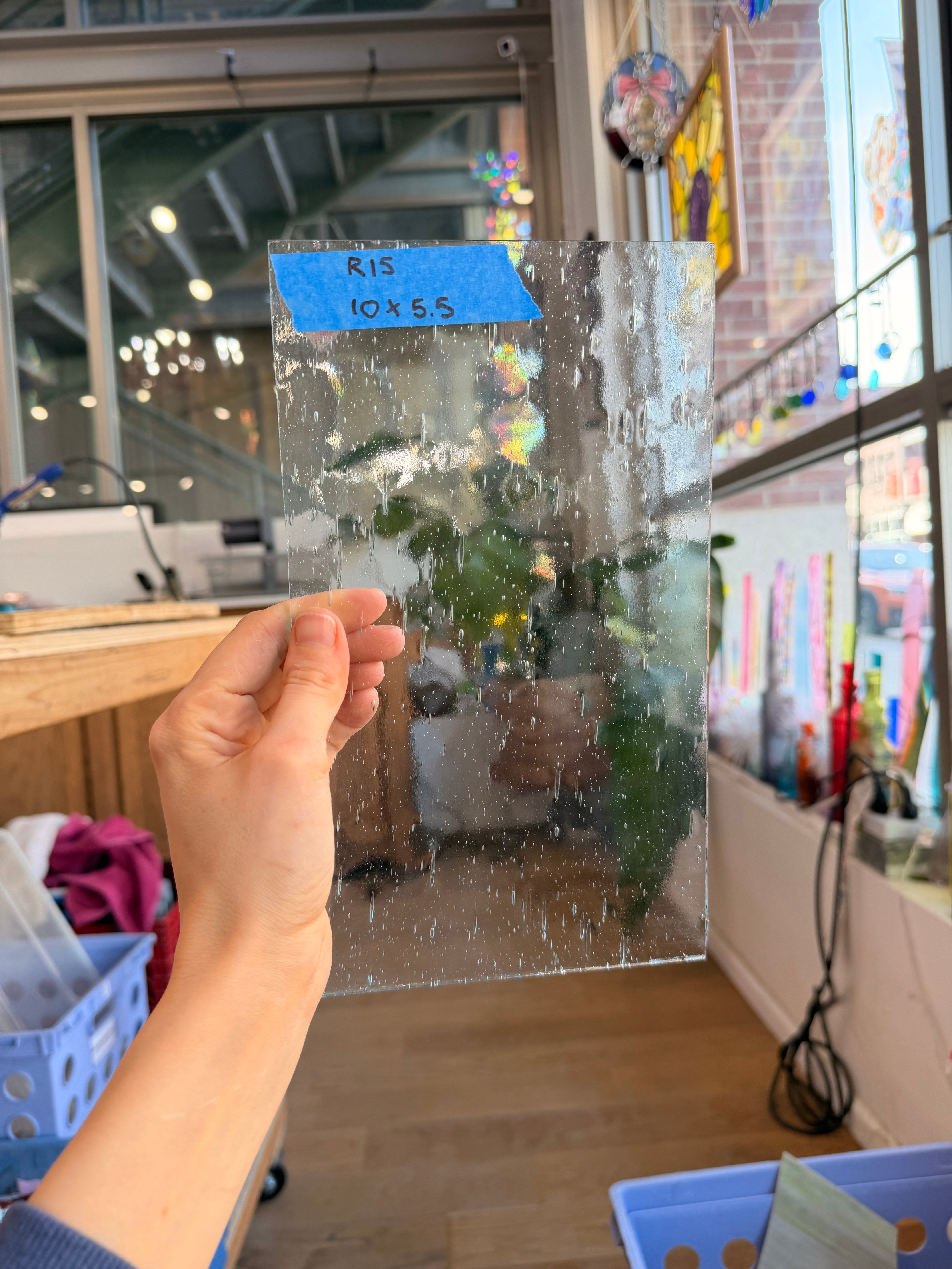 Clear Import Seedy Transparent Sheet Glass Colorado Glass Works