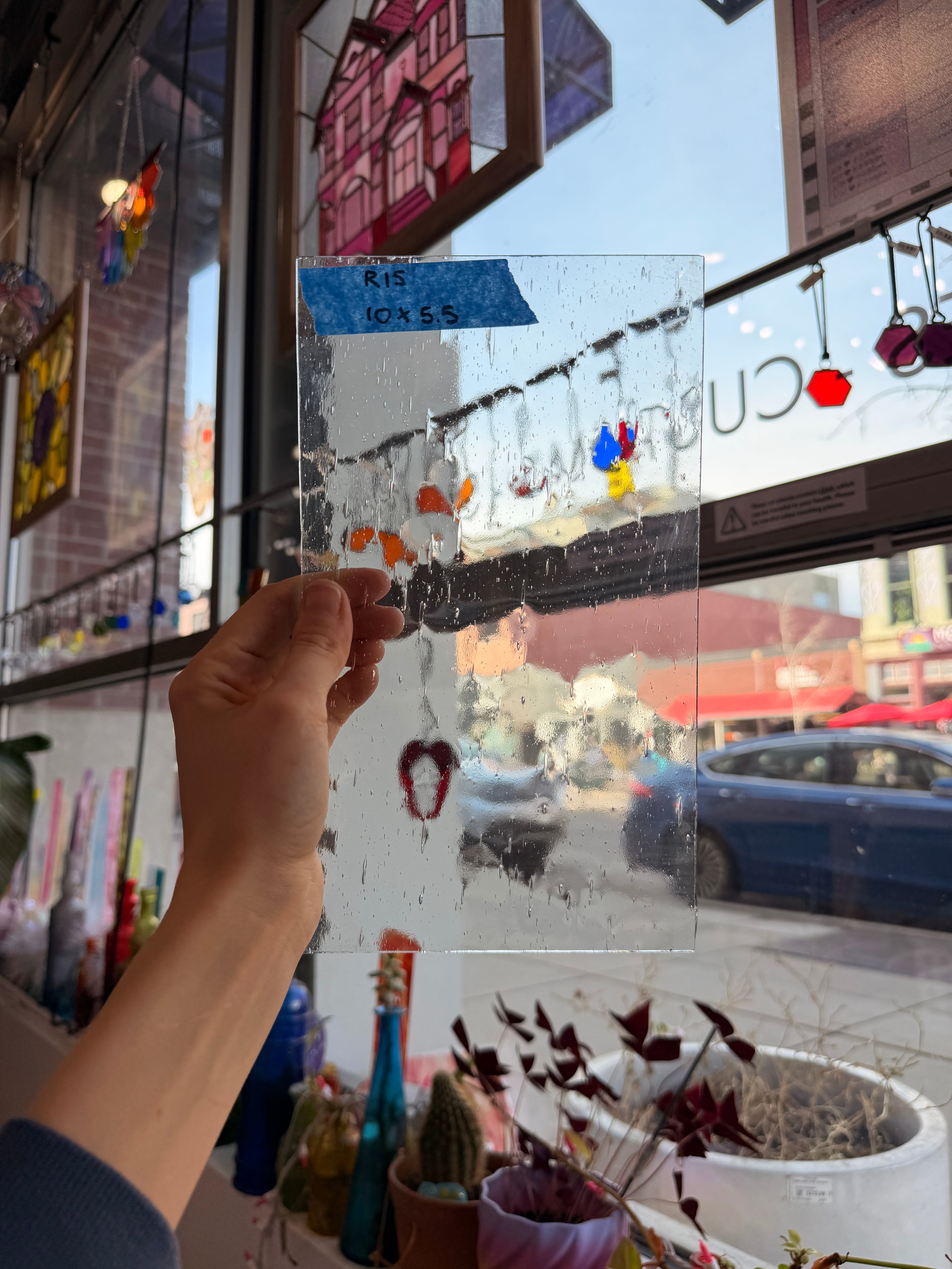 Clear Import Seedy Transparent Sheet Glass Colorado Glass Works