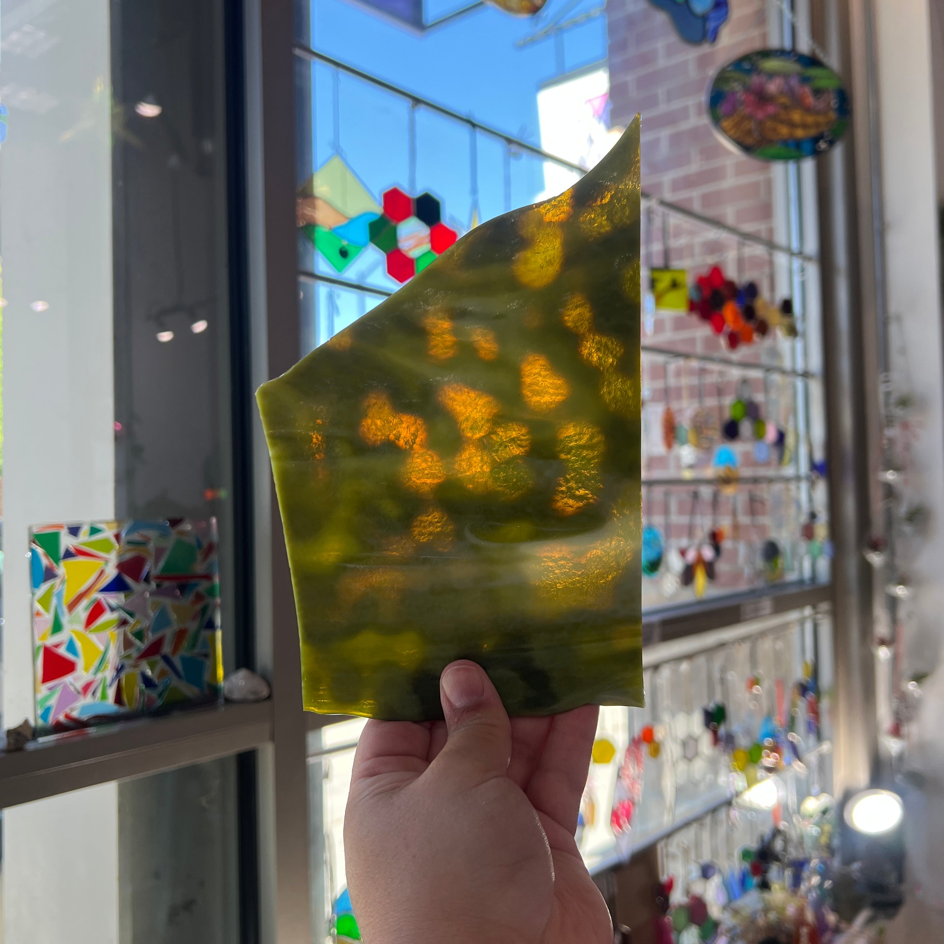 Add an Olive - Patreon Vault Sheet Glass Colorado Glassworks