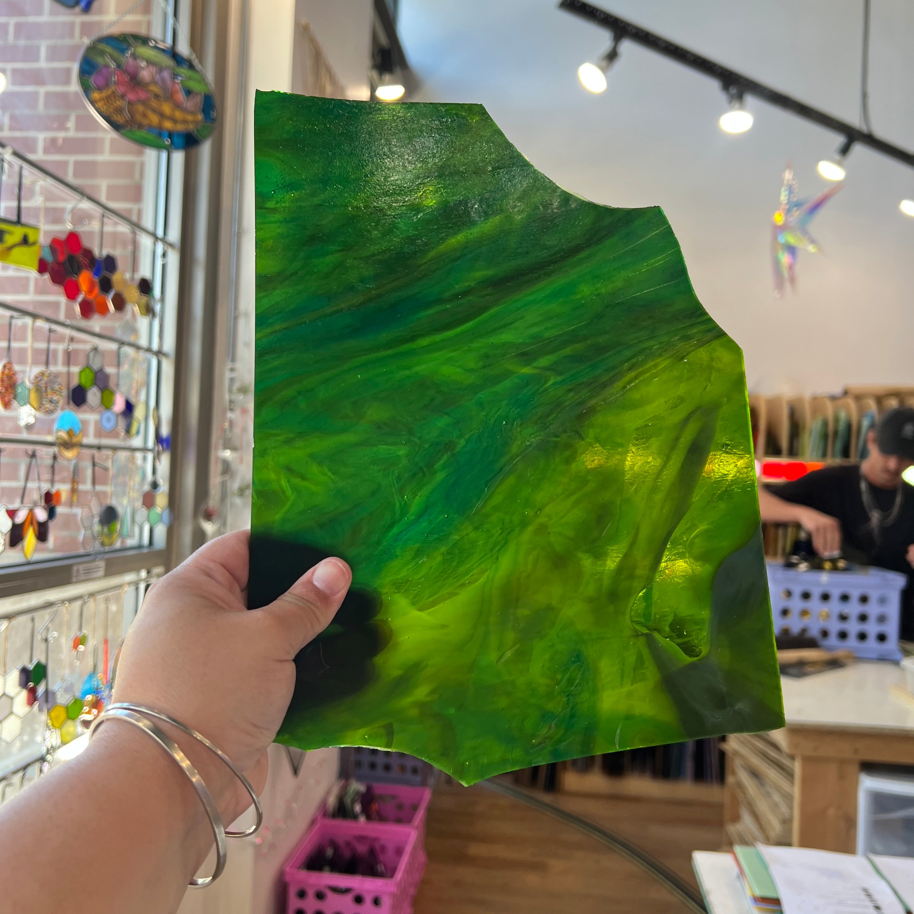 Tropical Twist - Patreon Vault Sheet Glass Colorado Glassworks