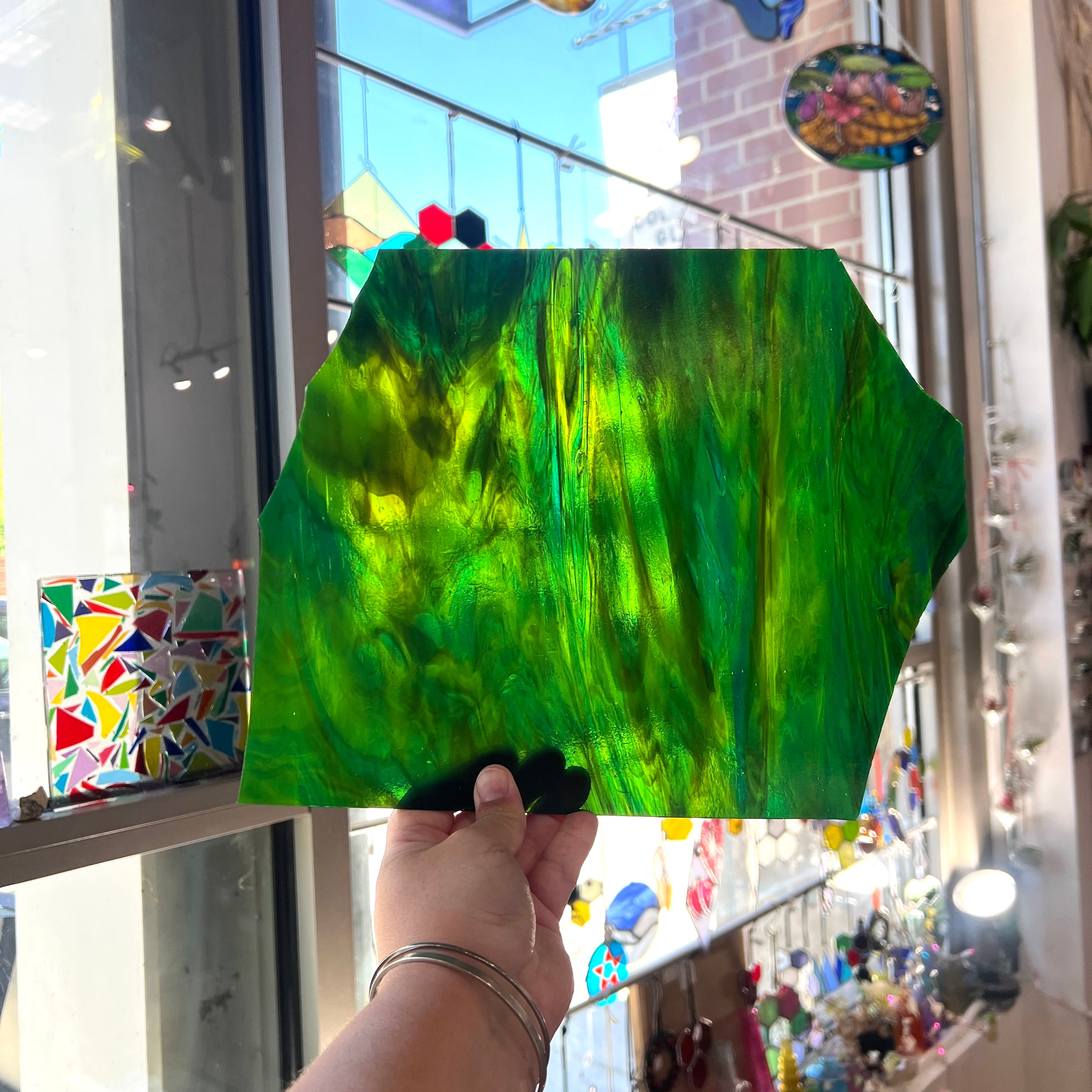 Citrus Splash - Patreon Vault Sheet Glass Colorado Glassworks