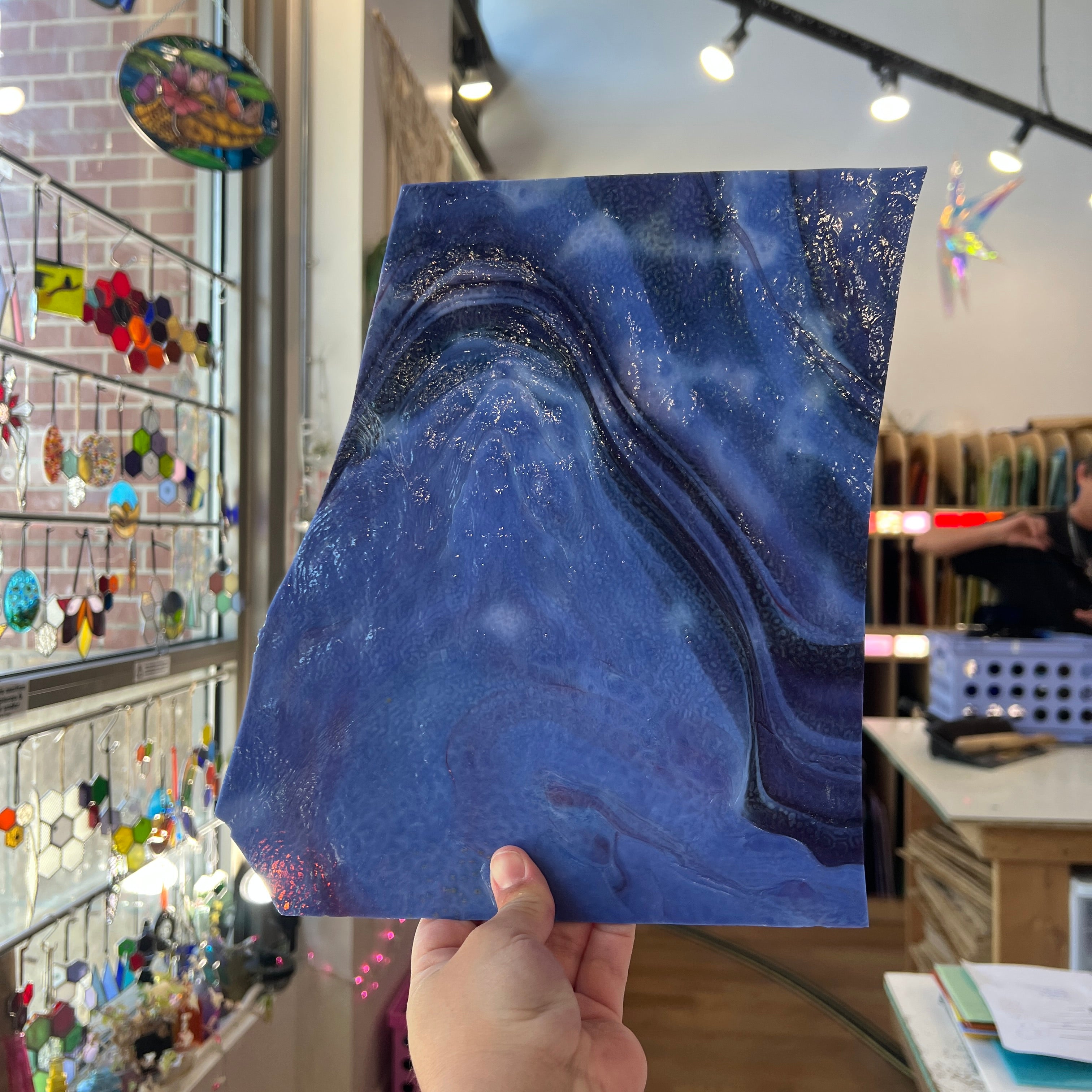 Boysenberry Pie - Patreon Vault Sheet Glass Colorado Glassworks