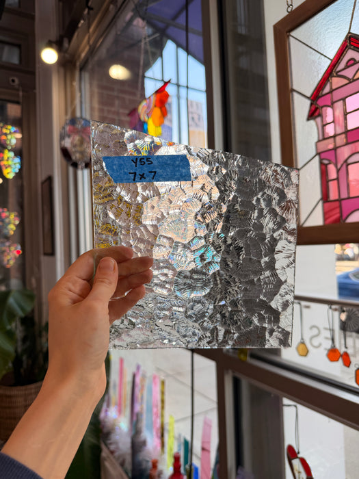 Clear Wavolite 33 Kokomo Sheet Glass Colorado Glassworks