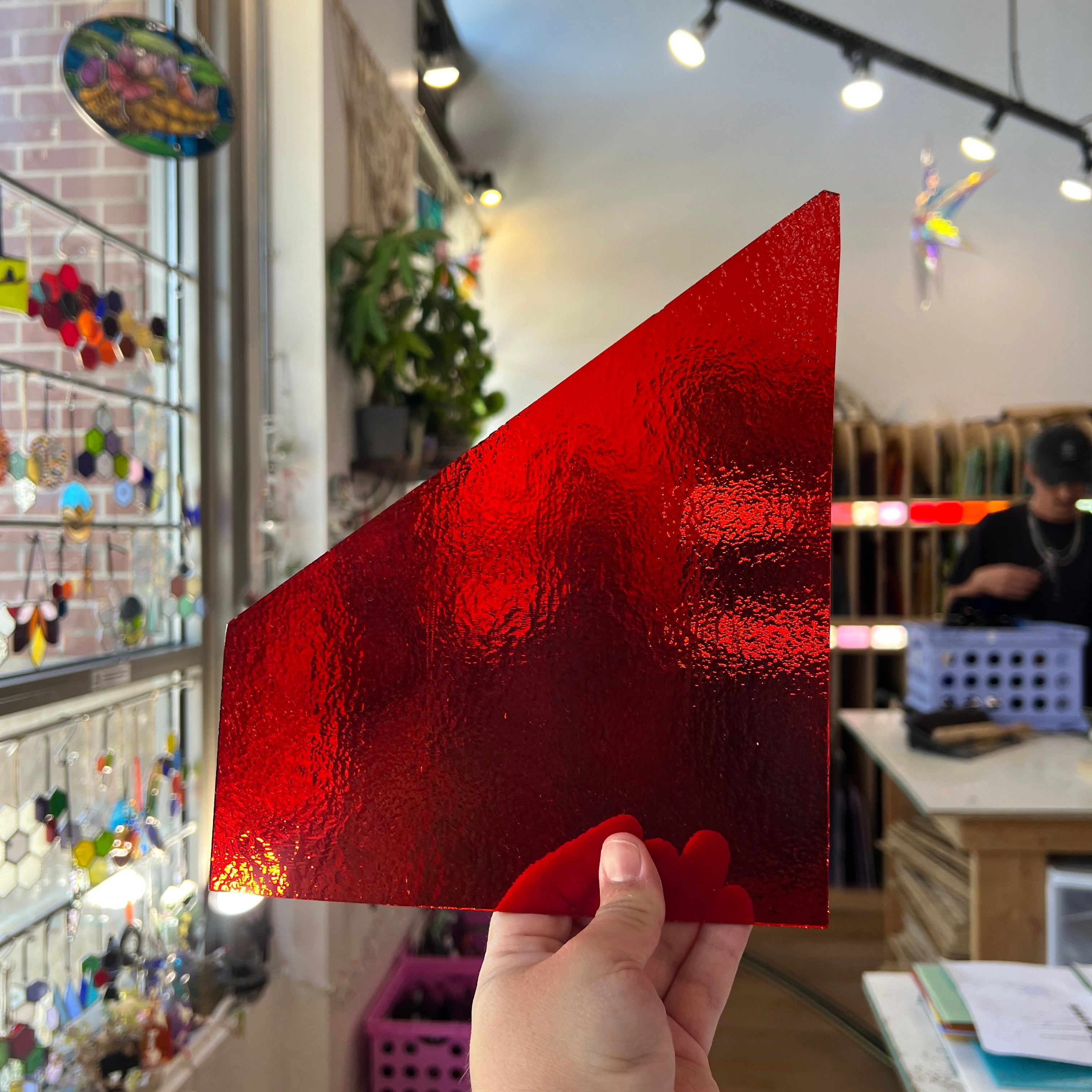 Heart on Fire - Patreon Vault Sheet Glass Colorado Glassworks