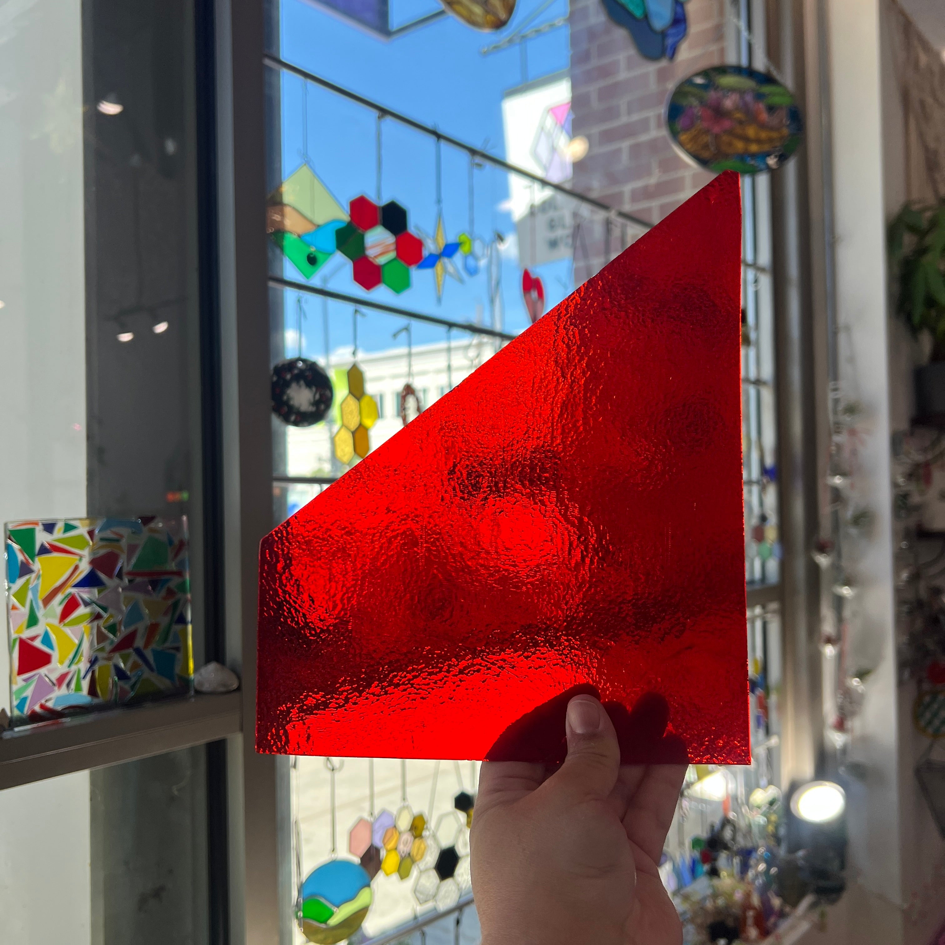 Heart on Fire - Patreon Vault Sheet Glass Colorado Glassworks
