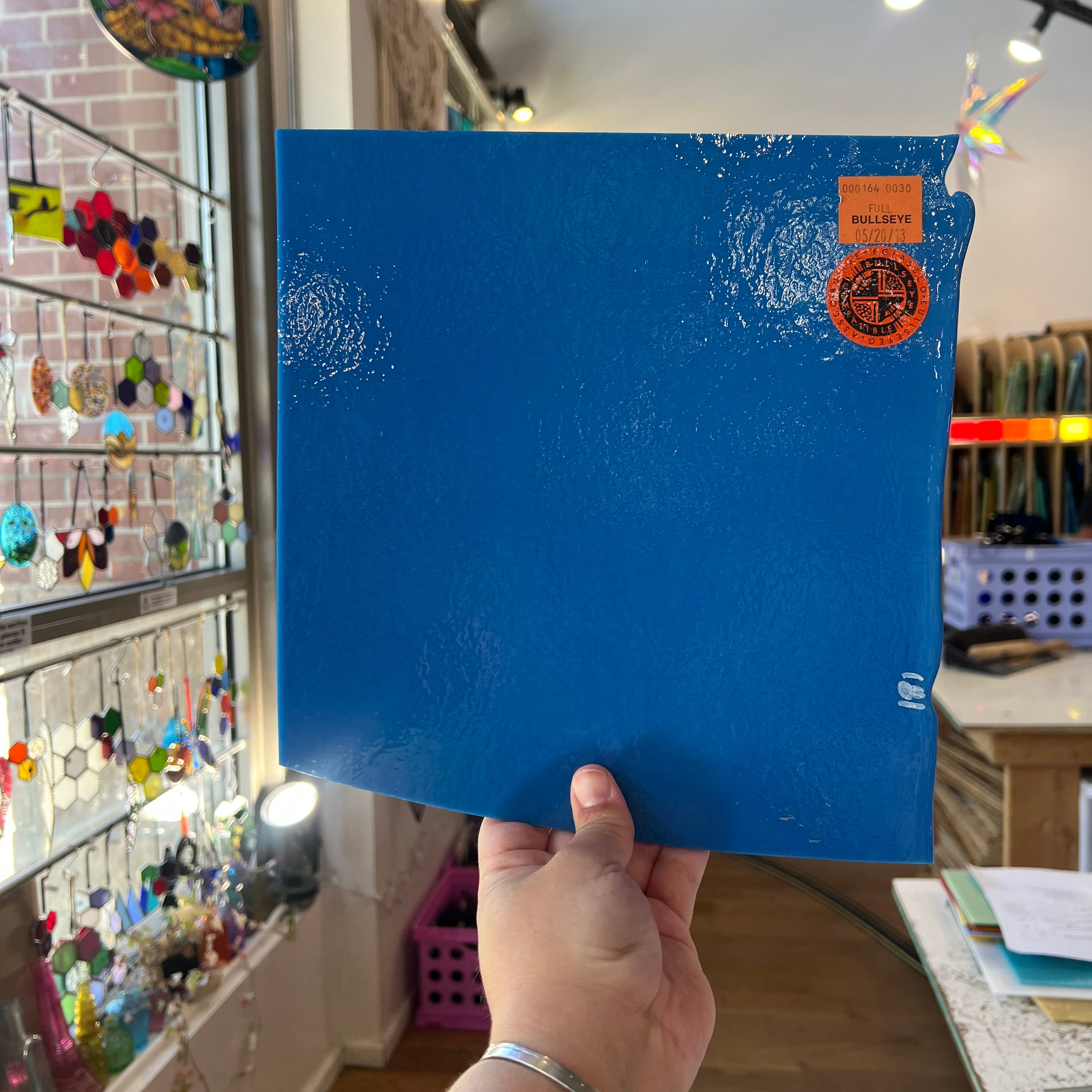 It's Not Turquoise, It's Not Lapis, It's Actually Cerulean - Patreon Vault Sheet Glass Colorado Glassworks