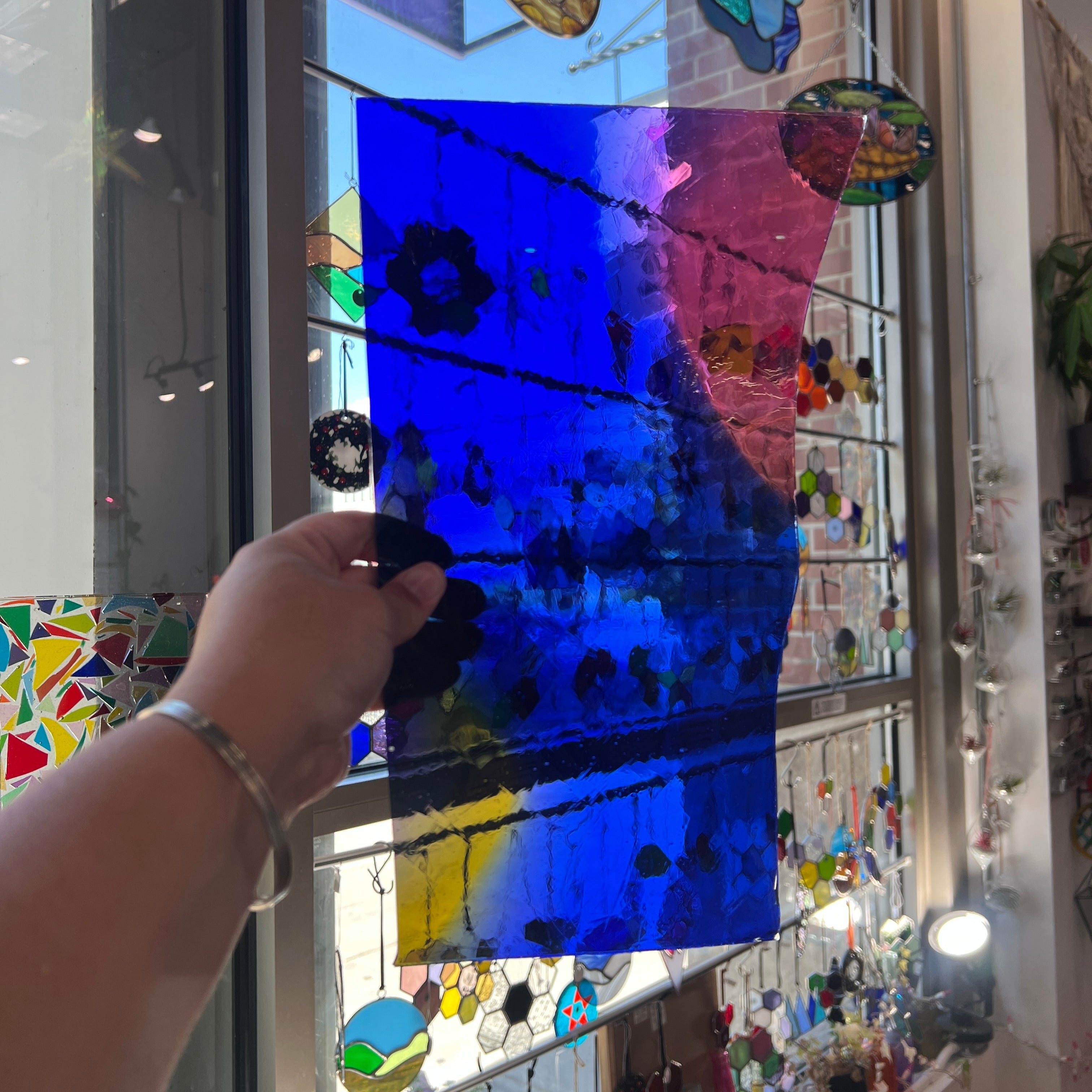 Pop Abstract - Patreon Vault Sheet Glass Colorado Glassworks