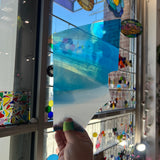 Harbor Blues - Patreon Vault Sheet Glass Colorado Glassworks