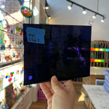 Dark Purple Mouth Blown Sheet Glass Colorado Glassworks