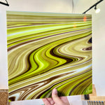 ✨Pick Your Sheet - Dubai Chocolate Fusers Reserve Oceanside Fusible 96 COE Sheet Glass Colorado Glassworks B