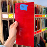 Red Opal Thin Fusible Bullseye 90 COE Sheet Glass Colorado Glassworks
