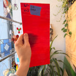 Red Opal Thin Fusible Bullseye 90 COE Sheet Glass Colorado Glassworks
