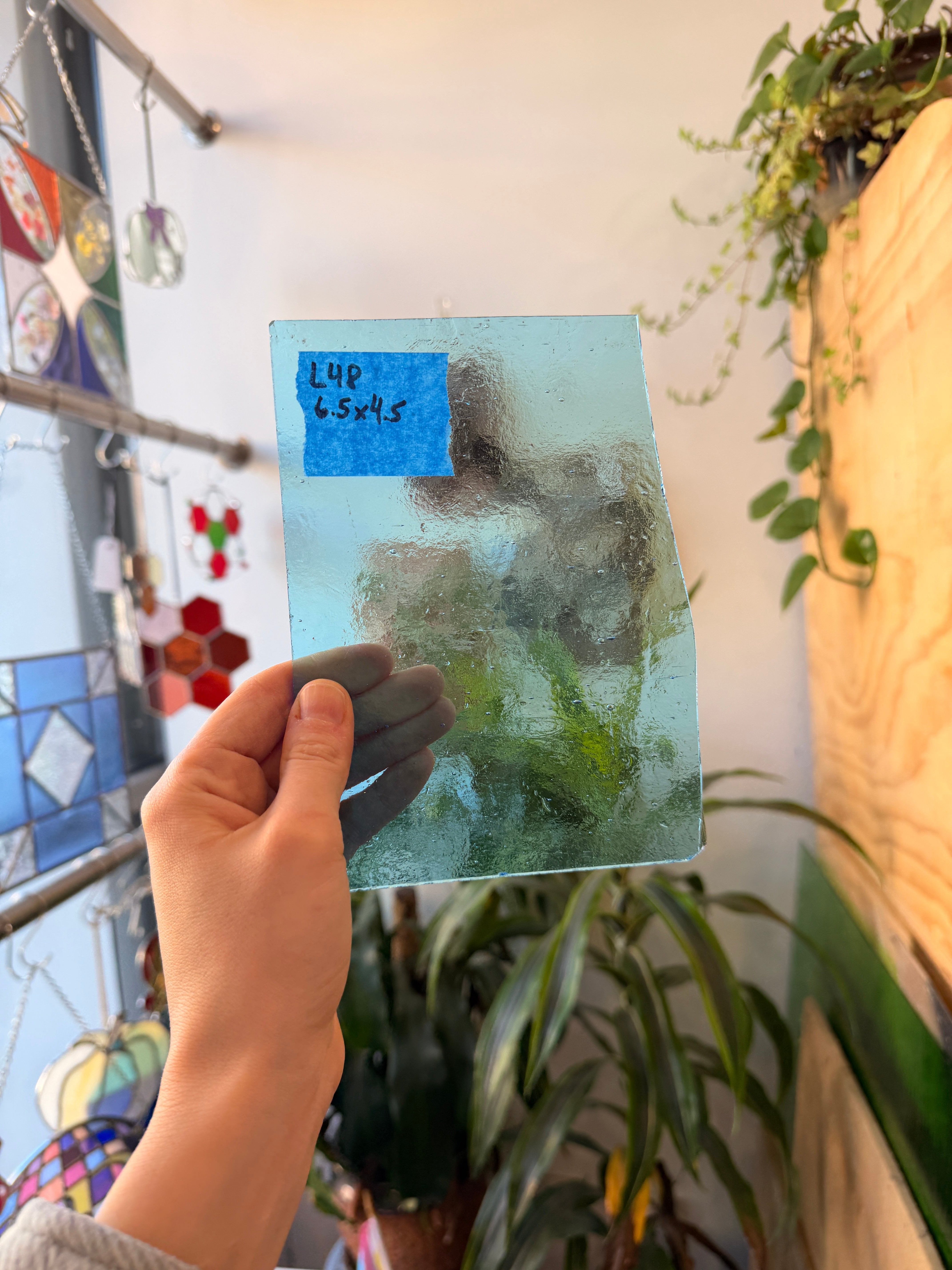 Light Teal Blue Transparent Kokomo