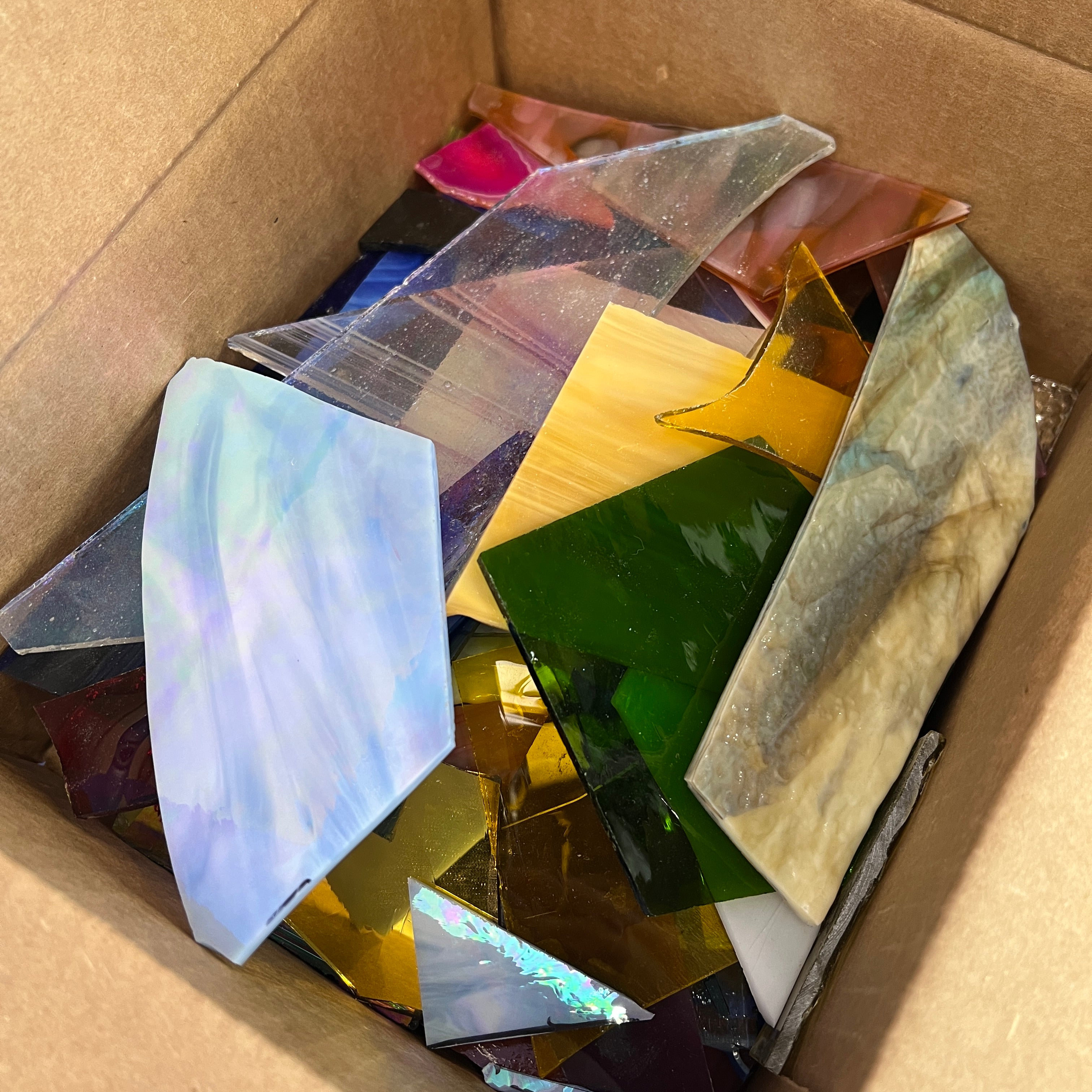 🌈 Meg's Personal Glass Mystery Scrap Boxes 🌈 ✨ Colorado Glass Works