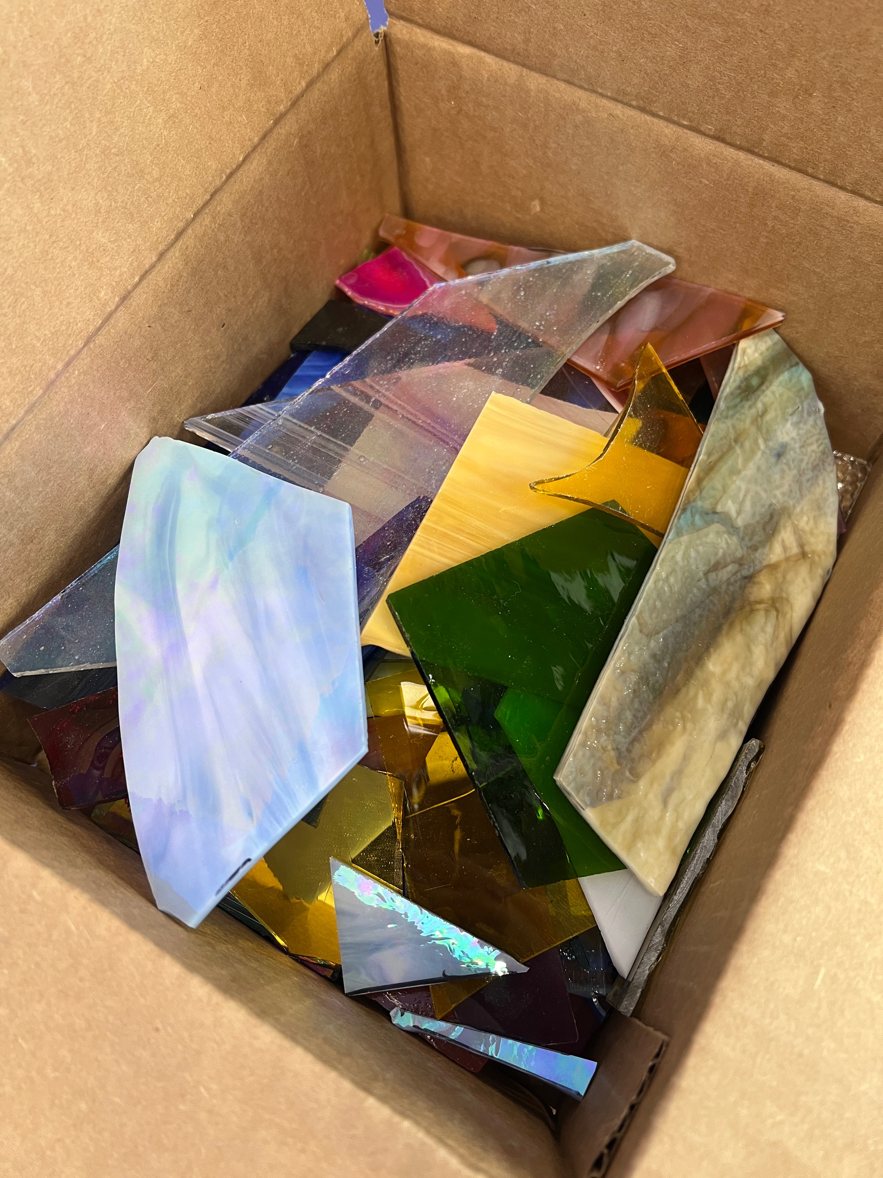 🌈 Meg's Personal Glass Mystery Scrap Boxes 🌈 ✨ Colorado Glass Works