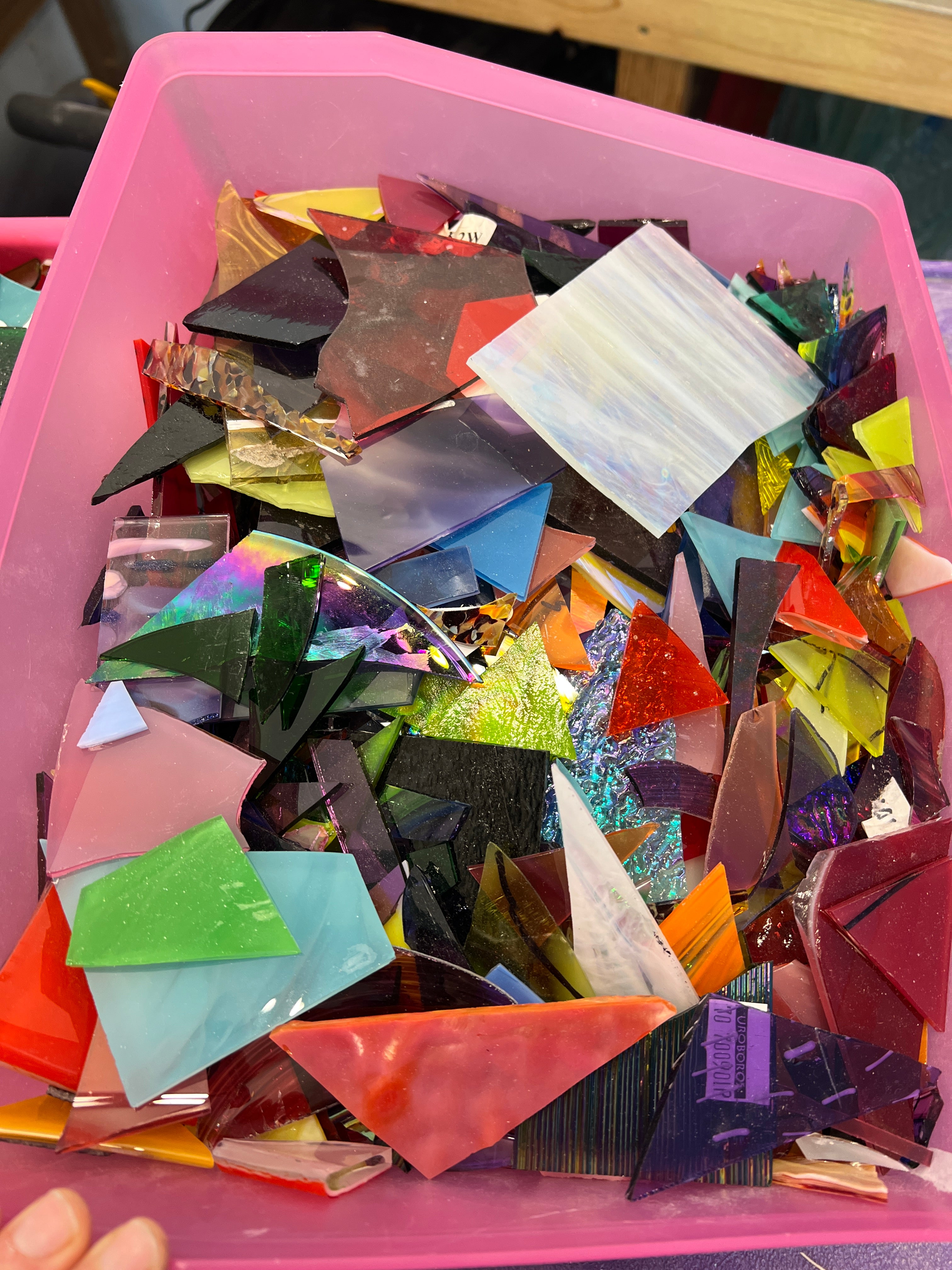 🌈 Meg's Personal Glass Mystery Scrap Boxes 🌈 ✨ Colorado Glass Works